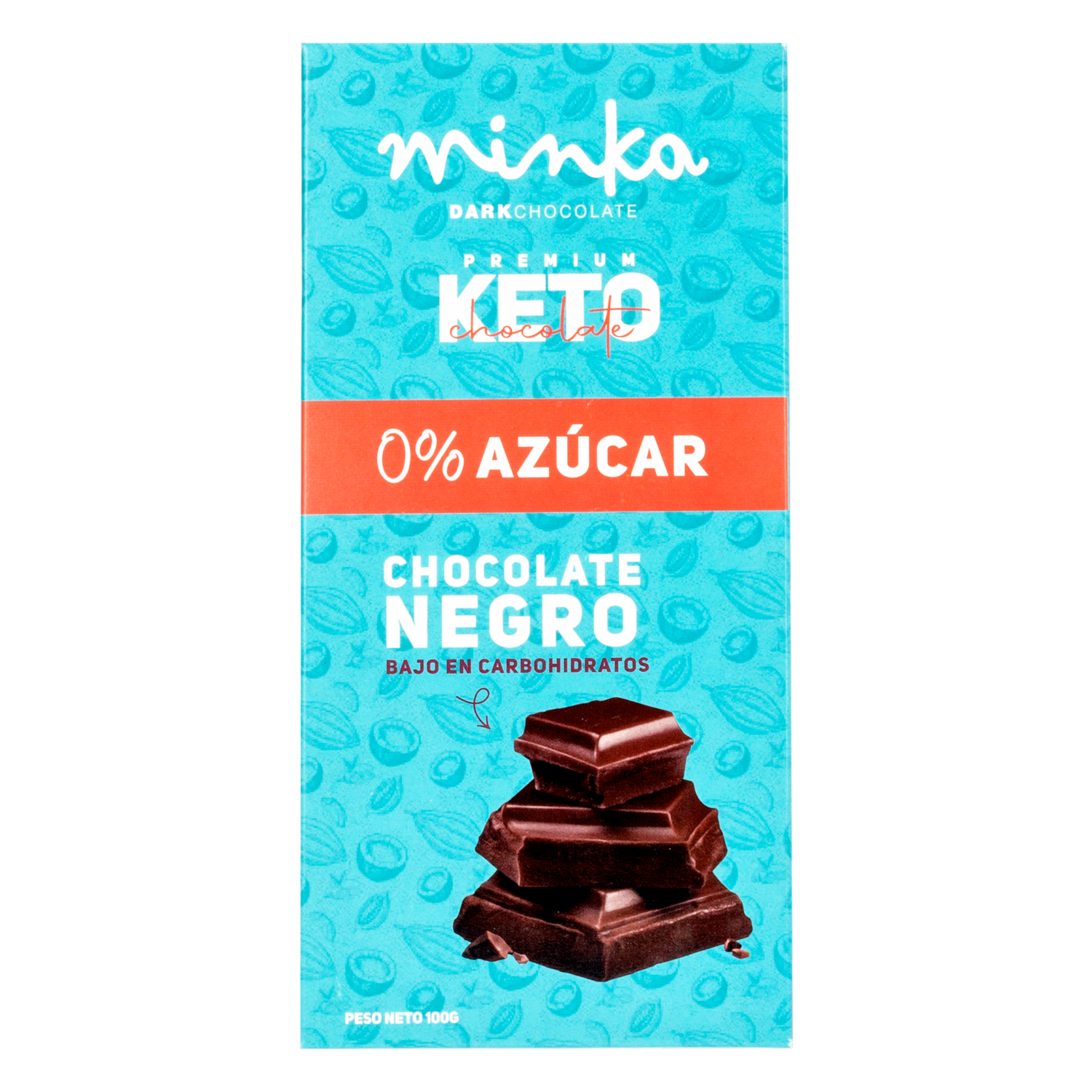 Chocolate Keto MINKA 100 g