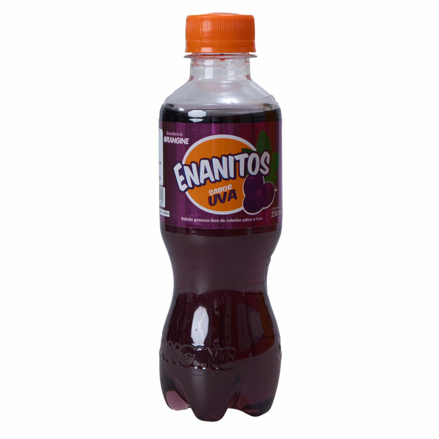Bebida Gaseosa Sabor A Uva ORANGINE 250 Ml