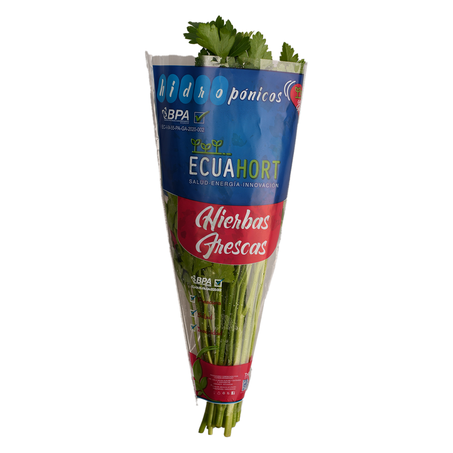 Perejil Liso Hidropónico ECUAHORT 120 G