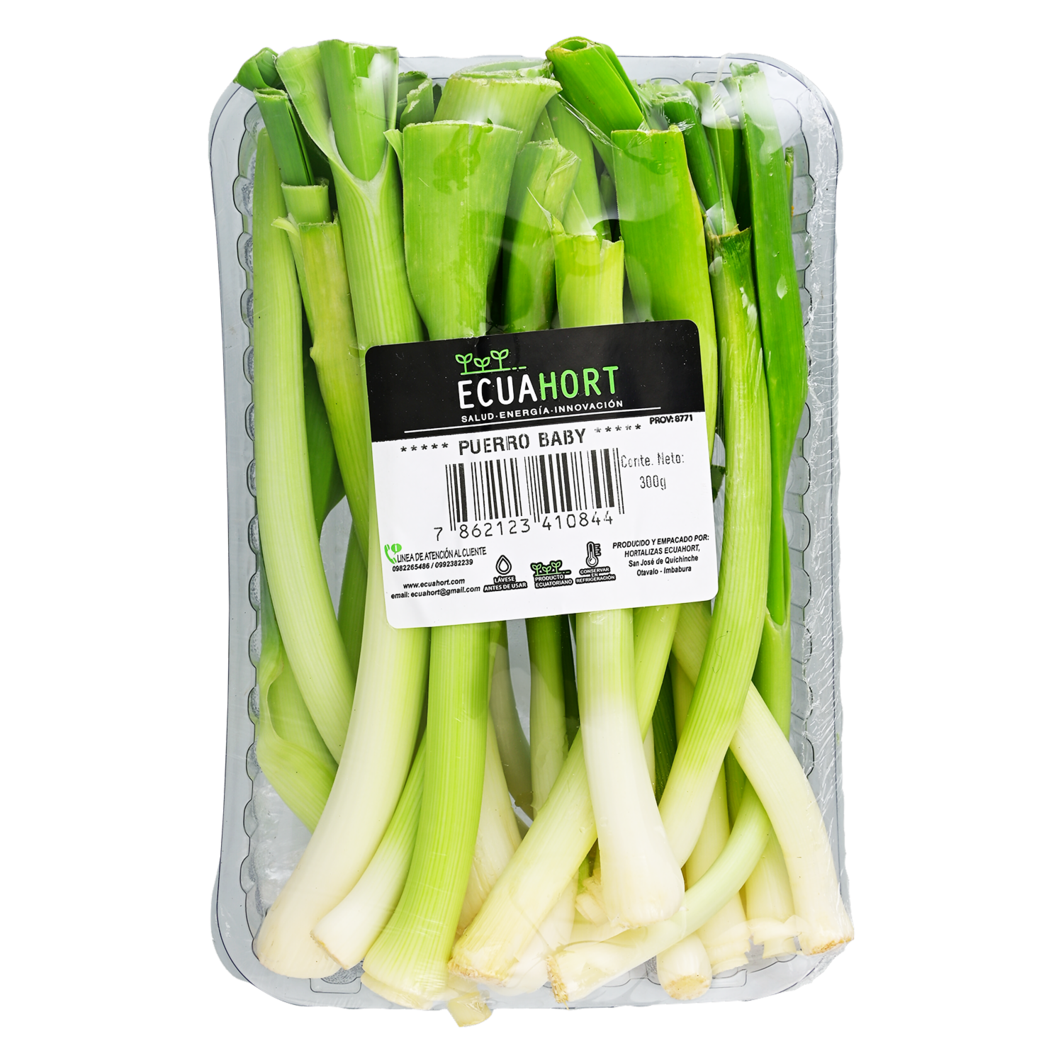 Cebolla Puerro Baby ECUAHORT 300 G