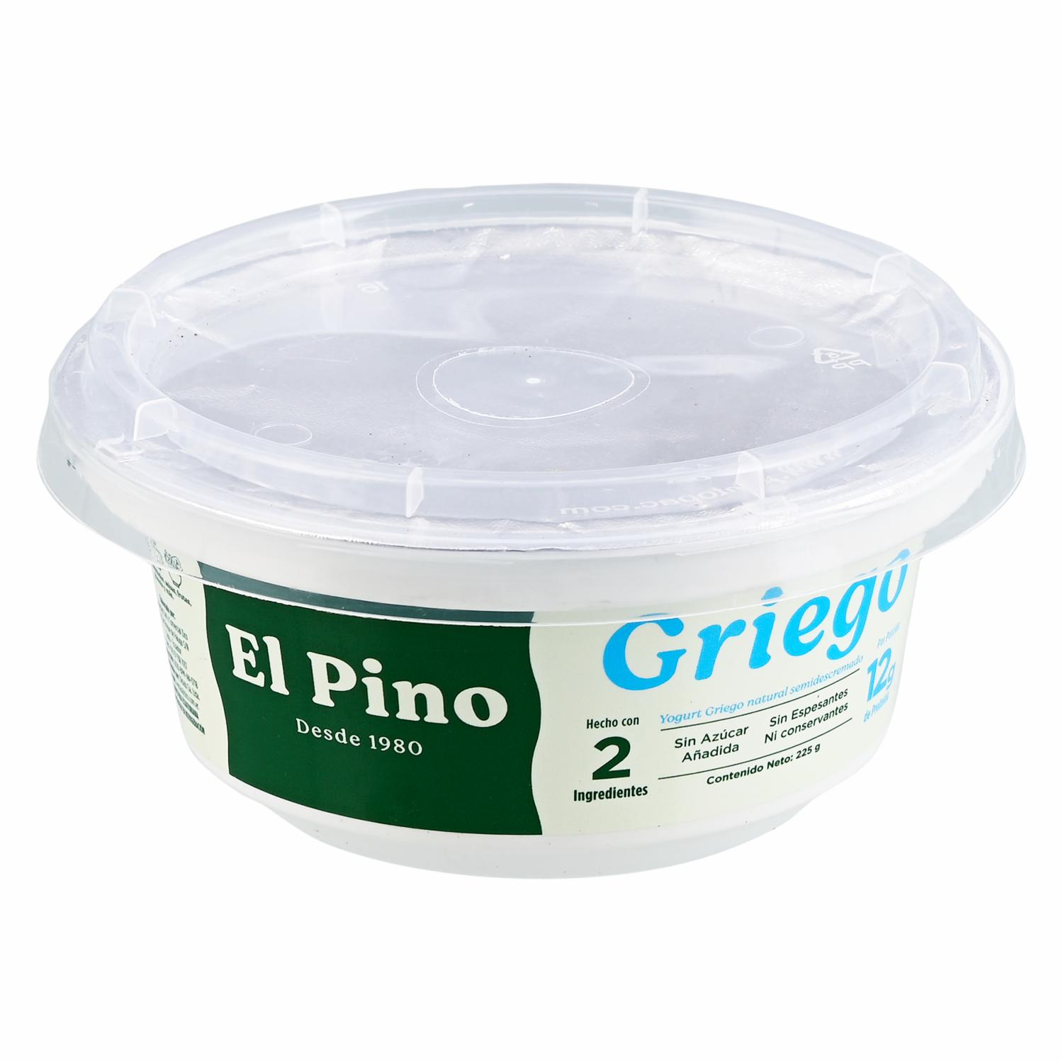 Yogurt Griego Natural EL PINO 225  G
