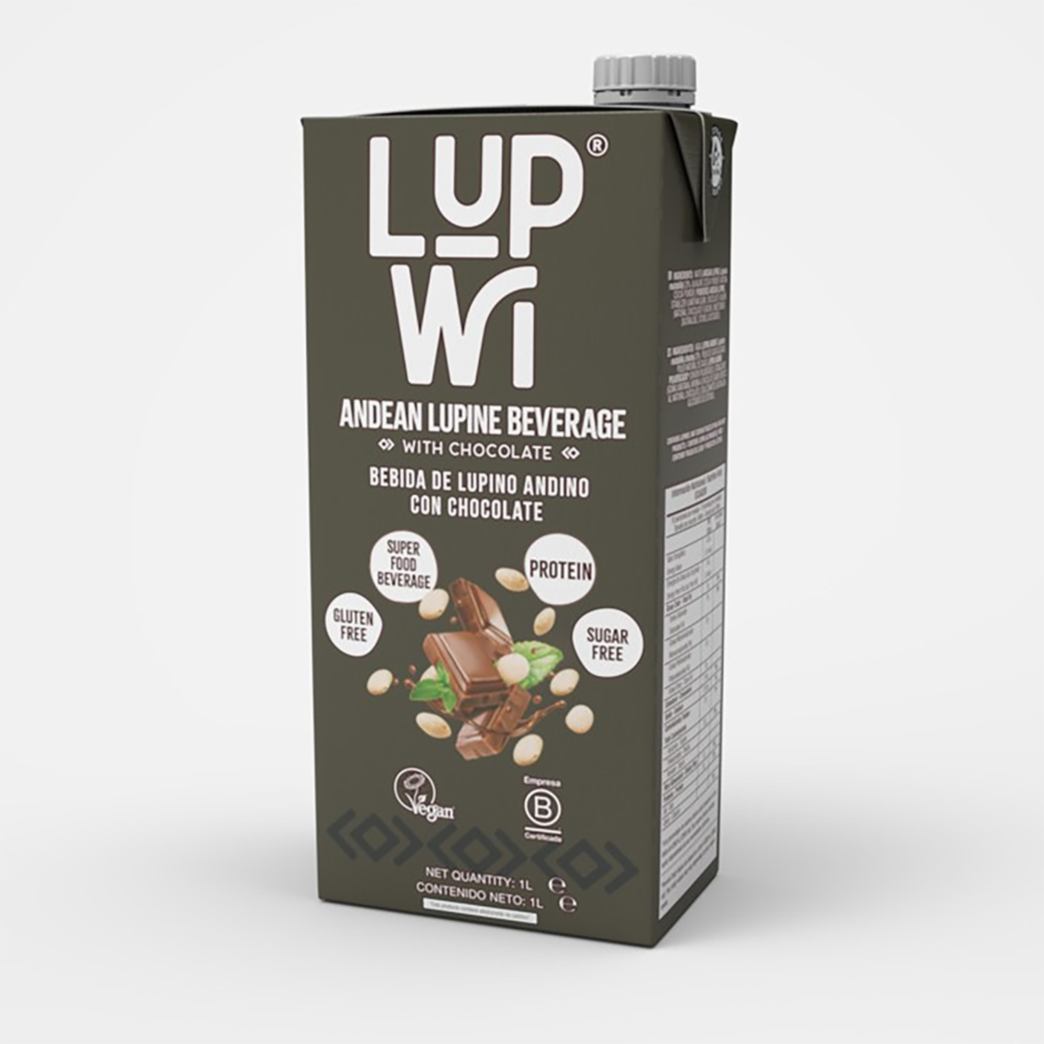 Bebida De Chocho Con Chocolate LUPWI 1 Litro