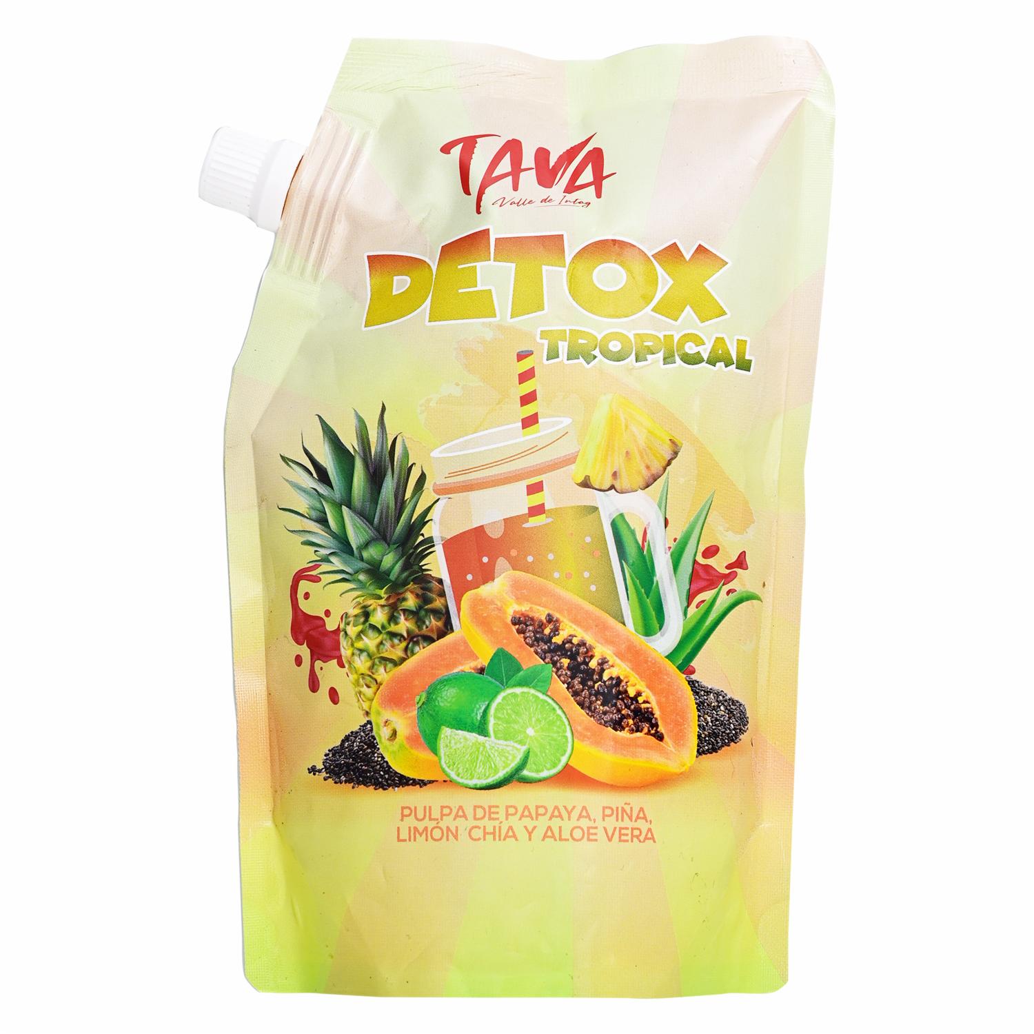 Pulpa Detox Tropical TAVA 500 Ml