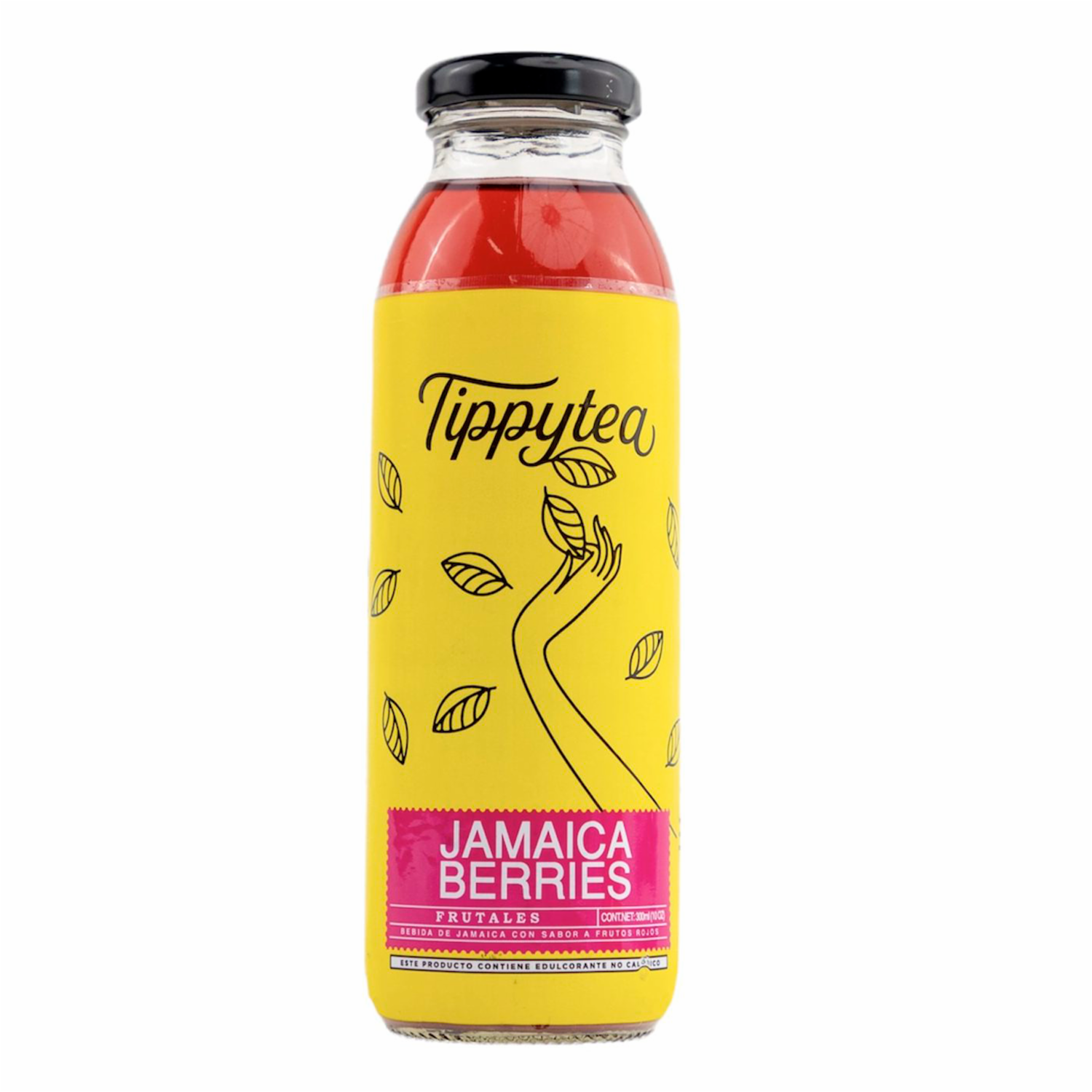 Té Frio Sabor Jamaica Sabor Frutos Rojos TIPPYTEA 300 Ml