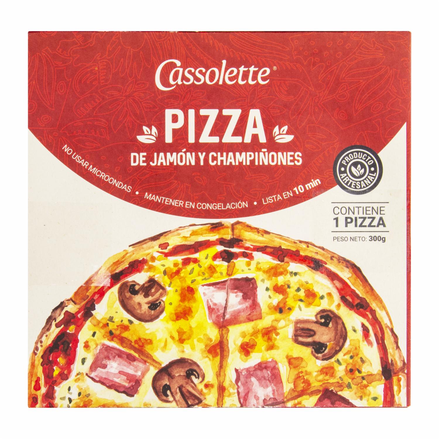 Pizza De Jamón Y Champiñones CASSOLETTE 300 G