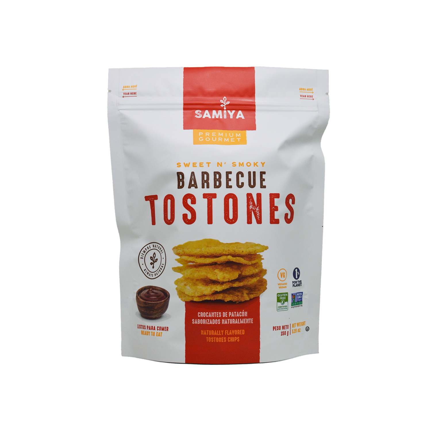Tostones Sabor BBQ SAMIYA 150 G