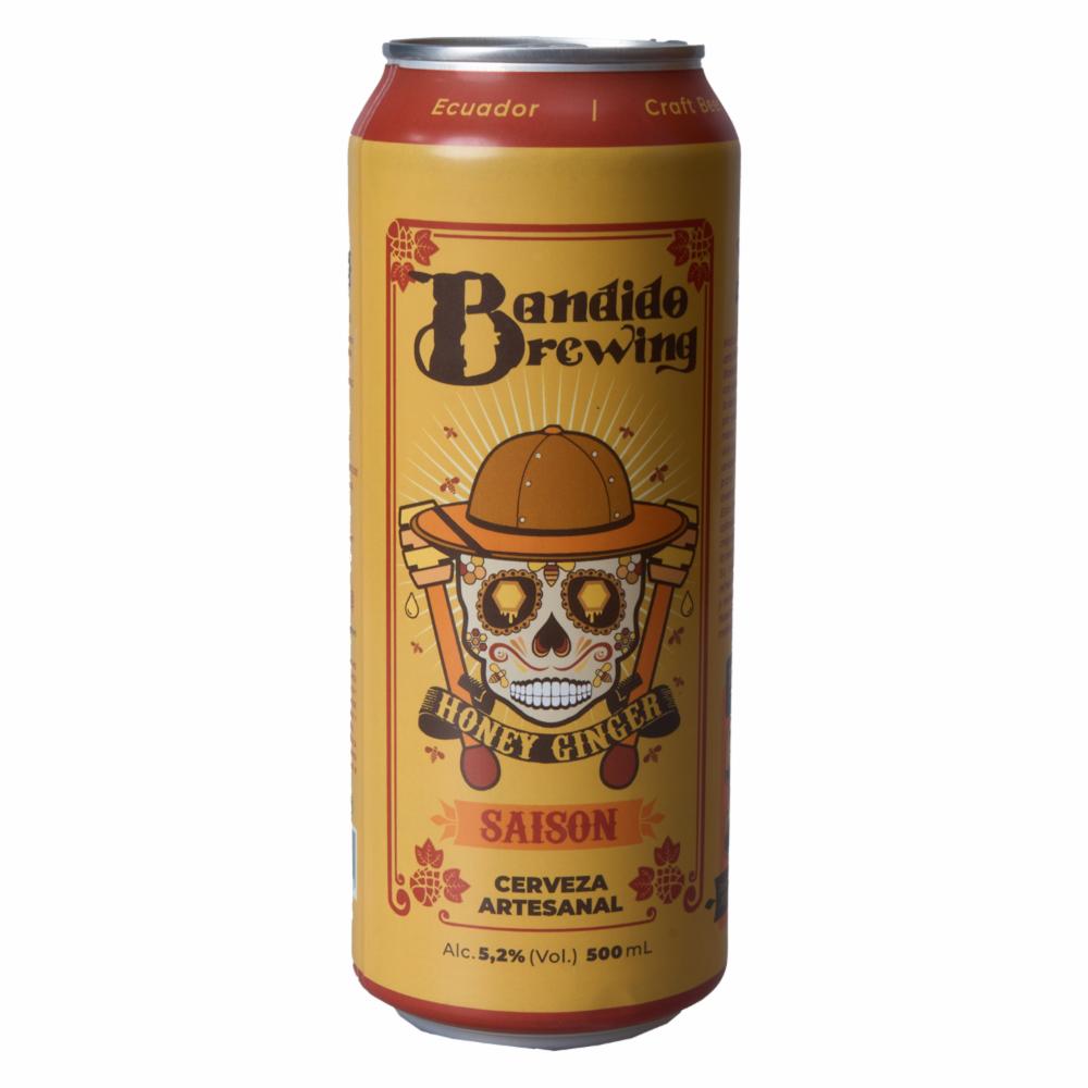 Cerveza Honey Ginger Saison Bandido 500 Ml