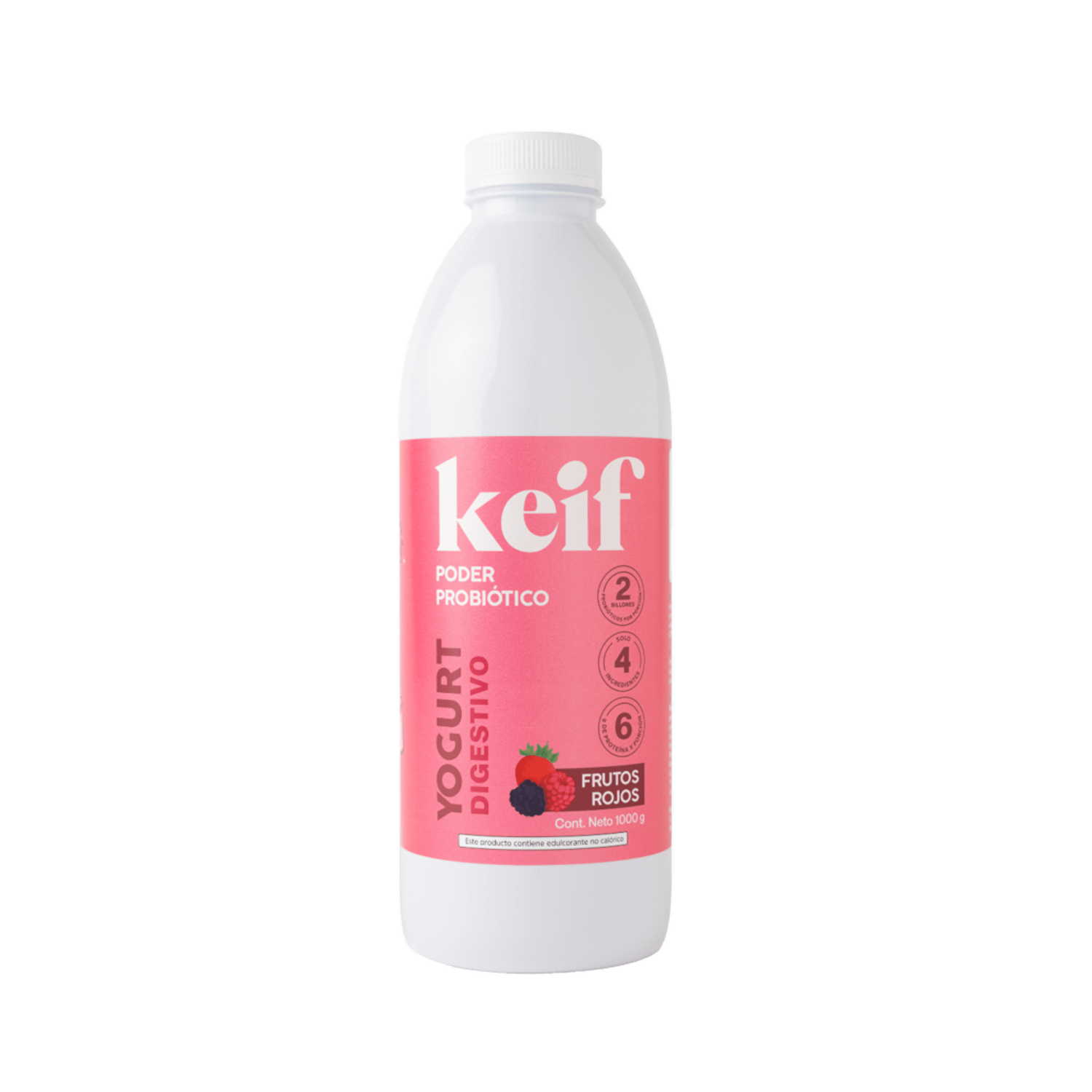 Yogurt Digestivo Frutos Rojos KEIF 1000 G