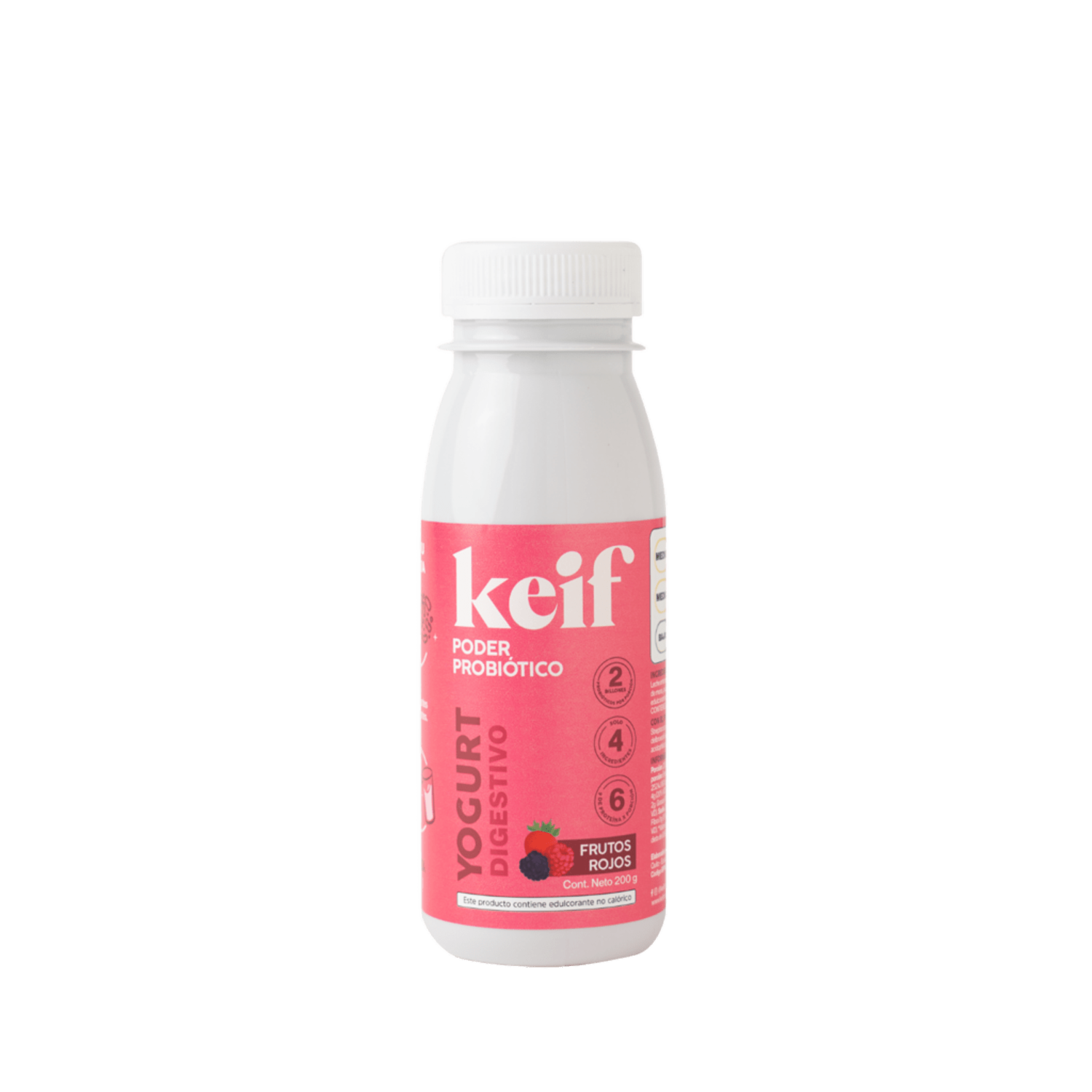 Yogurt Digestivo Frutos Rojos KEIF 200 G