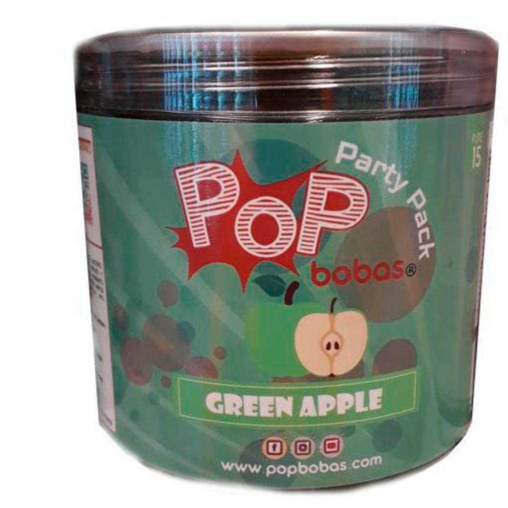 Perlas Explosivas Sabor A Manzana Verde POP BOBAS 350 G