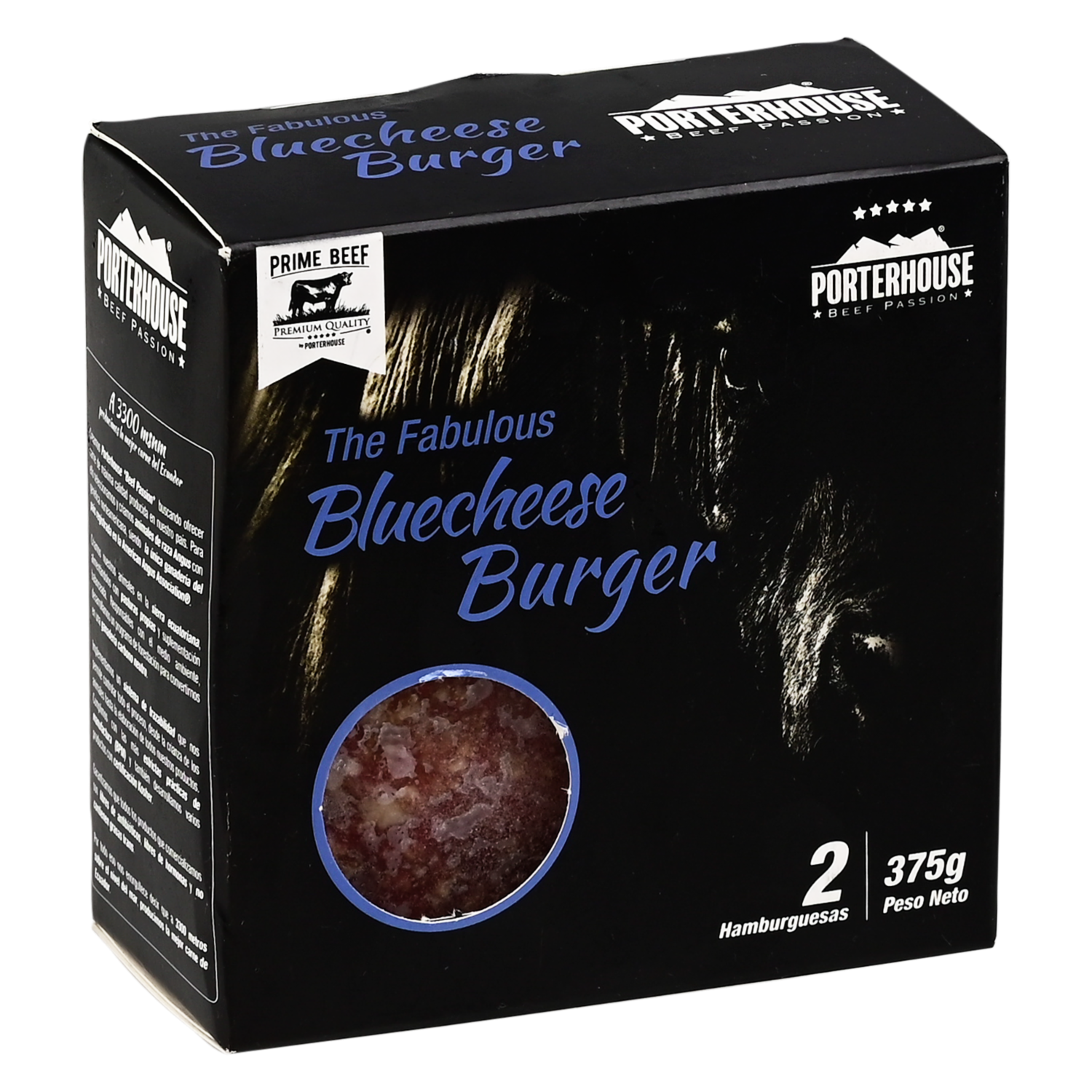 Hamburguesa Bluecheese PORTERHOUSE X2 Uds