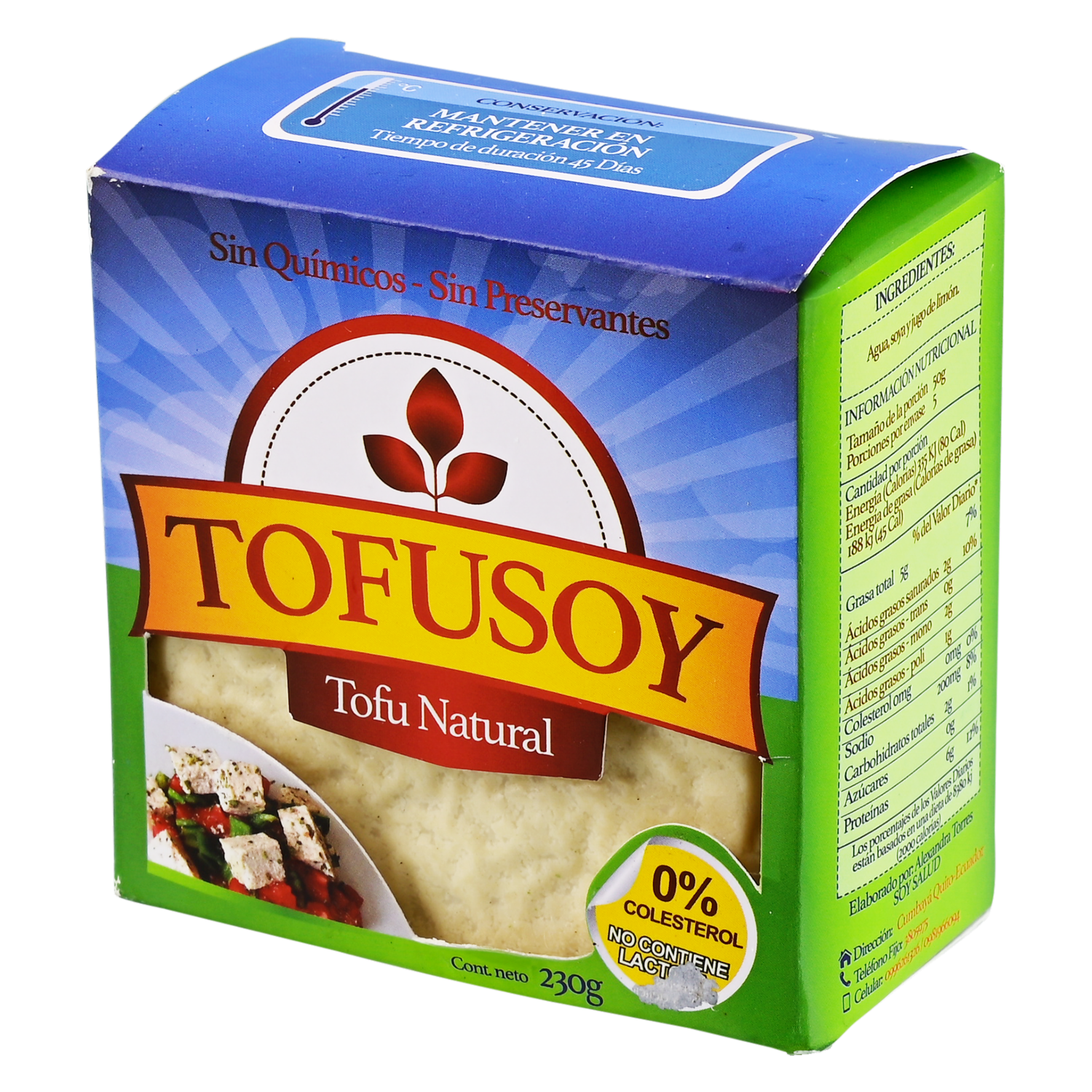 Tofu Natural SOY! TOFU 230g