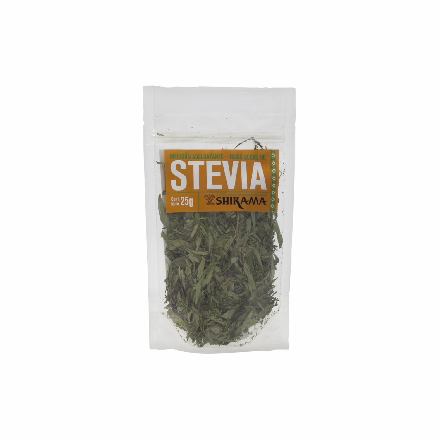 Stevia Hojas Secas SHIKAMA 25 G