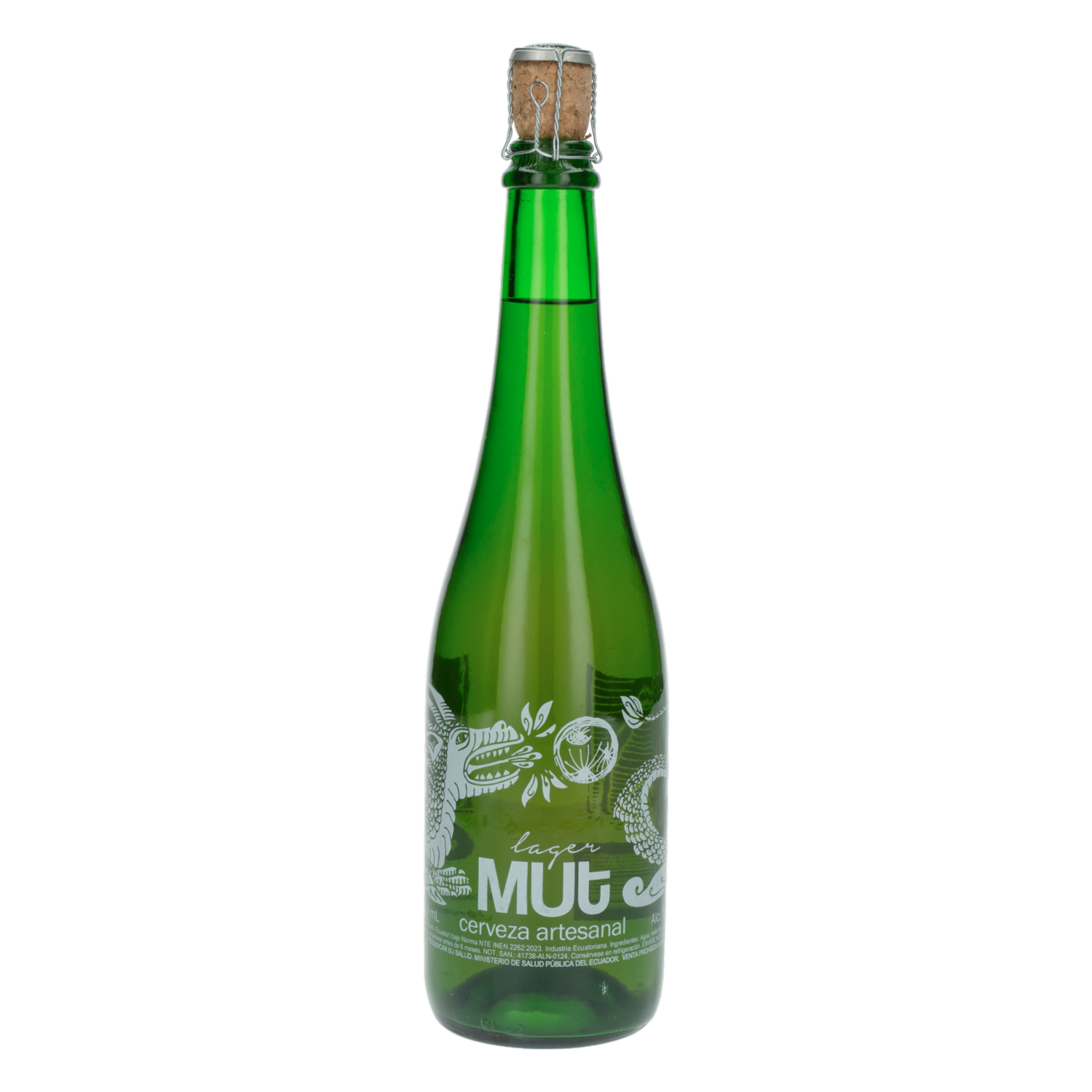 Cerveza Artesanal Lager MUT 750ml
