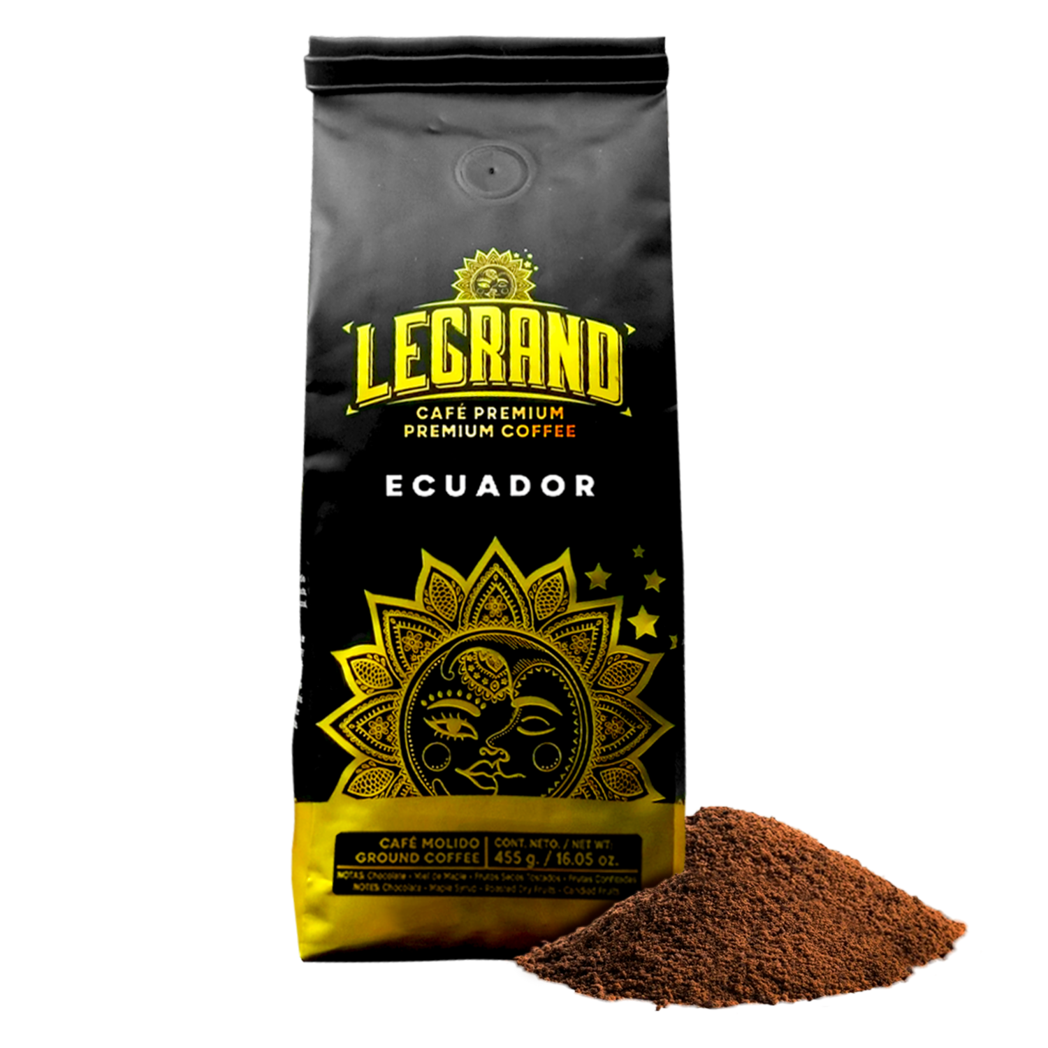Café Tostado Y Molido Premium LEGRAND 455 G