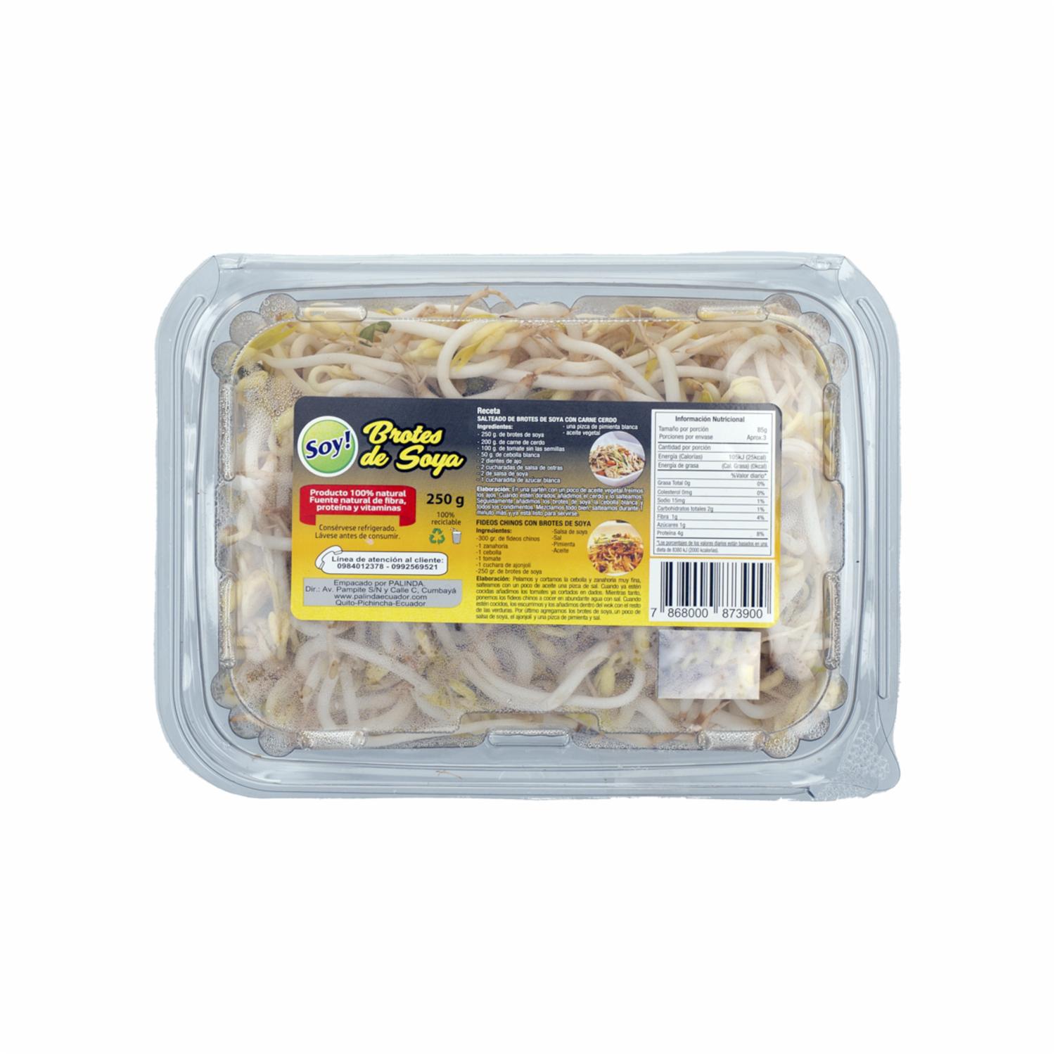 Brotes De Soya Naturales SOY! 250 G