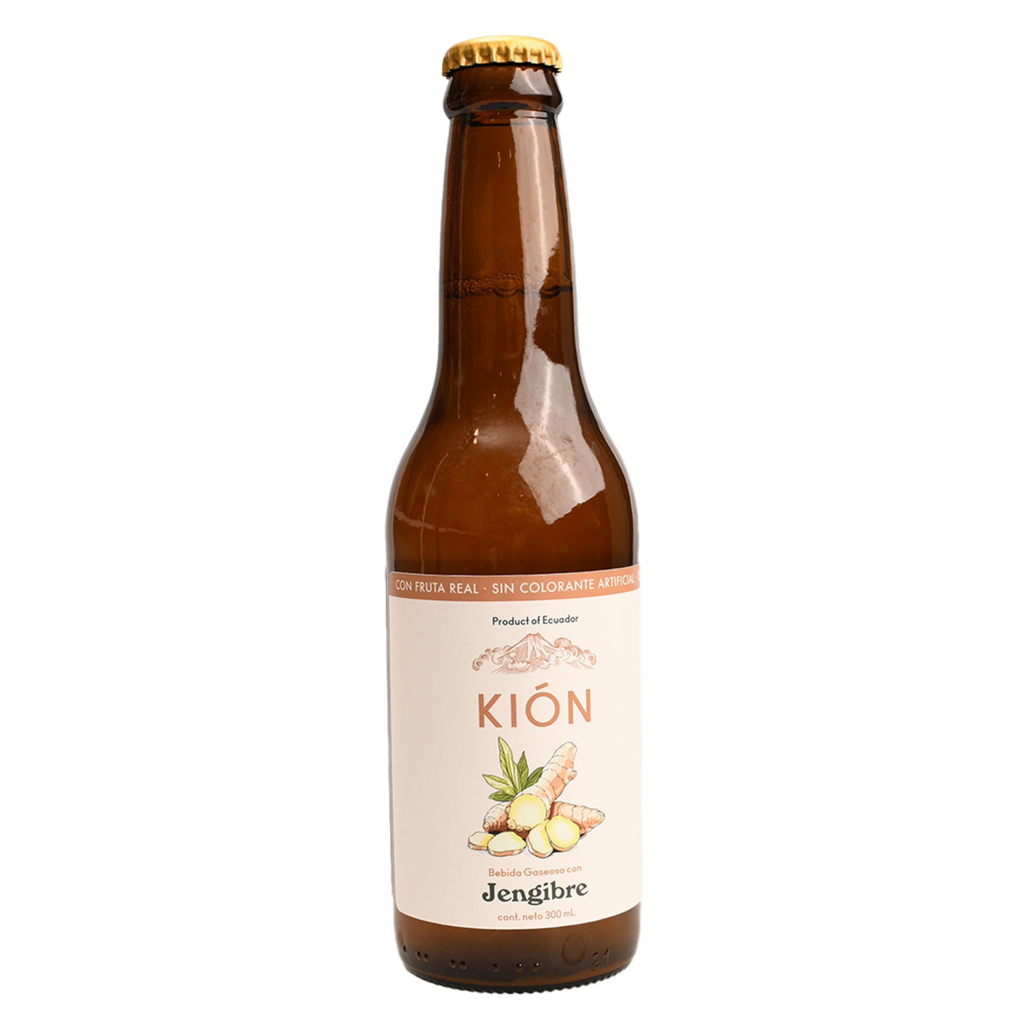 Bebida Gaseosa Jengibre KIÓN SODA Botella