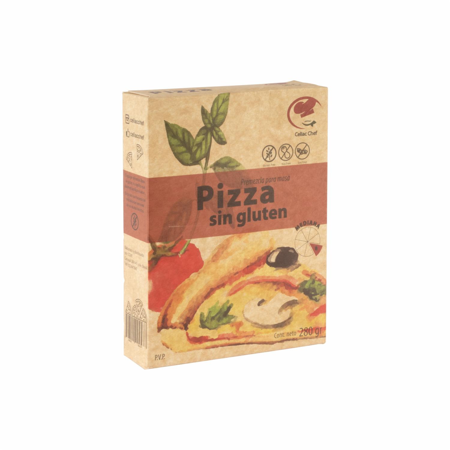 Premezcla Pizza Sin Gluten CELIAC CHEF 280 G