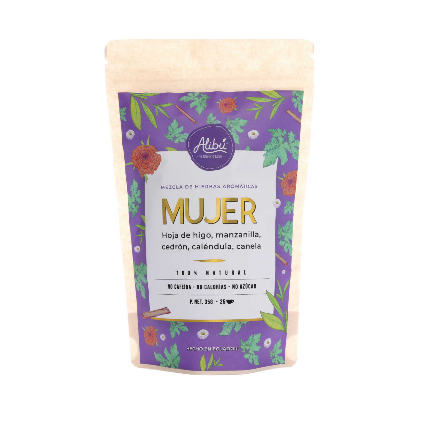 Infusión De Hierbas Aromáticas Mujer ALIBU 35 G