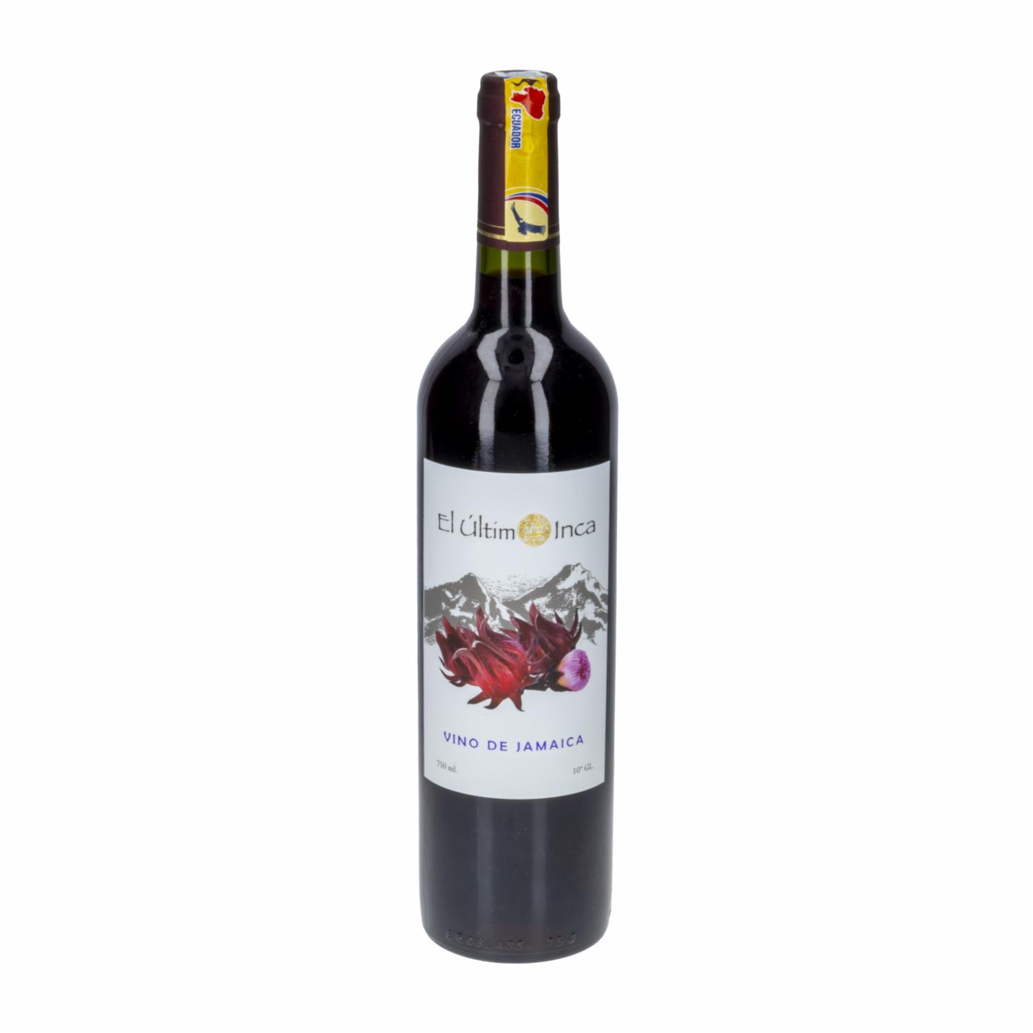 Vino De Jamaica Dulce El Último Inca 750 Ml