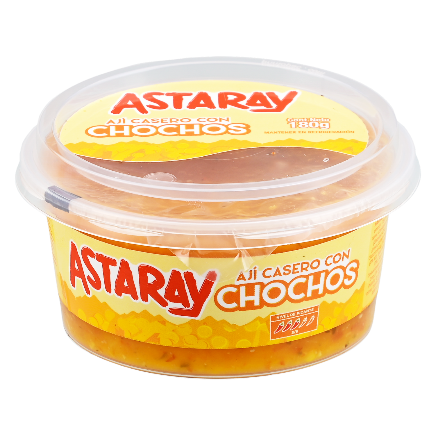 Ají Con Chochos Casero ASTARAY 180 G