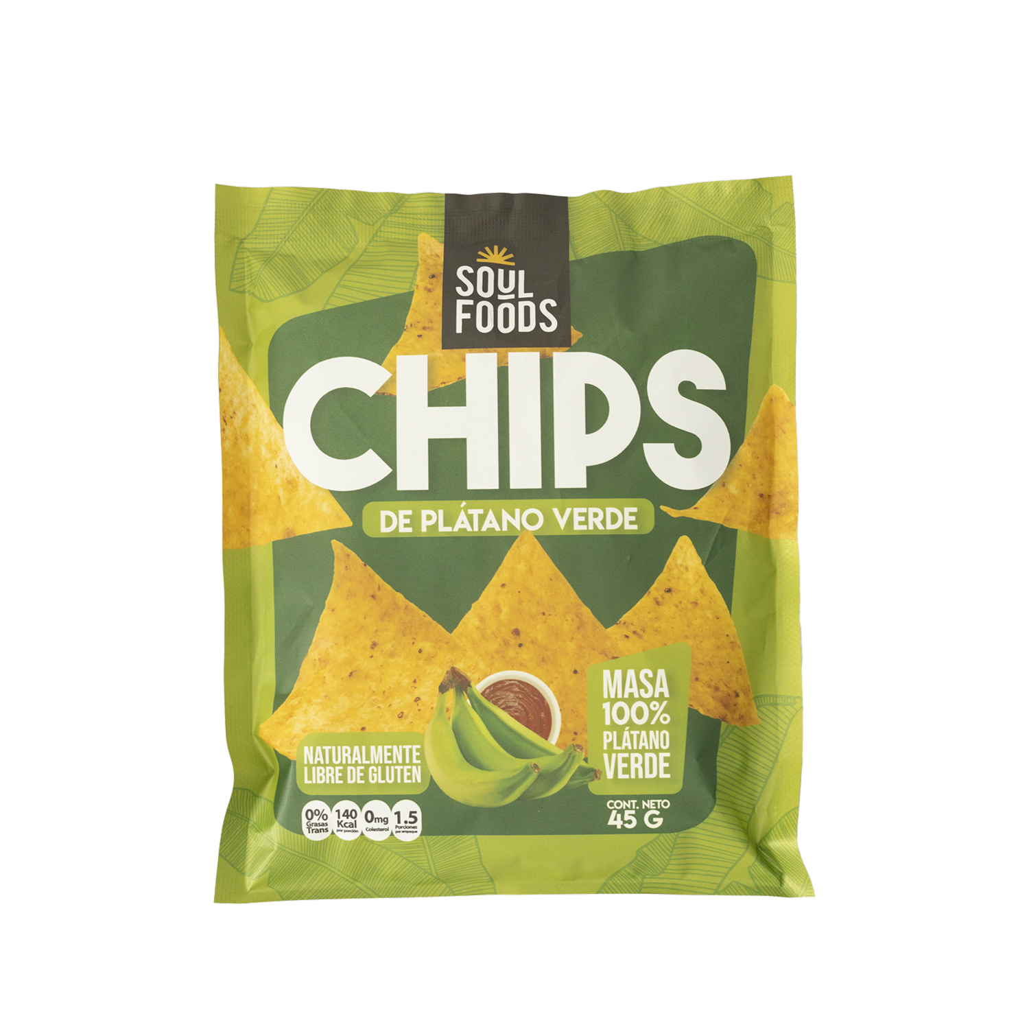 Chips De Plátano De Verde CHIPS 45 G