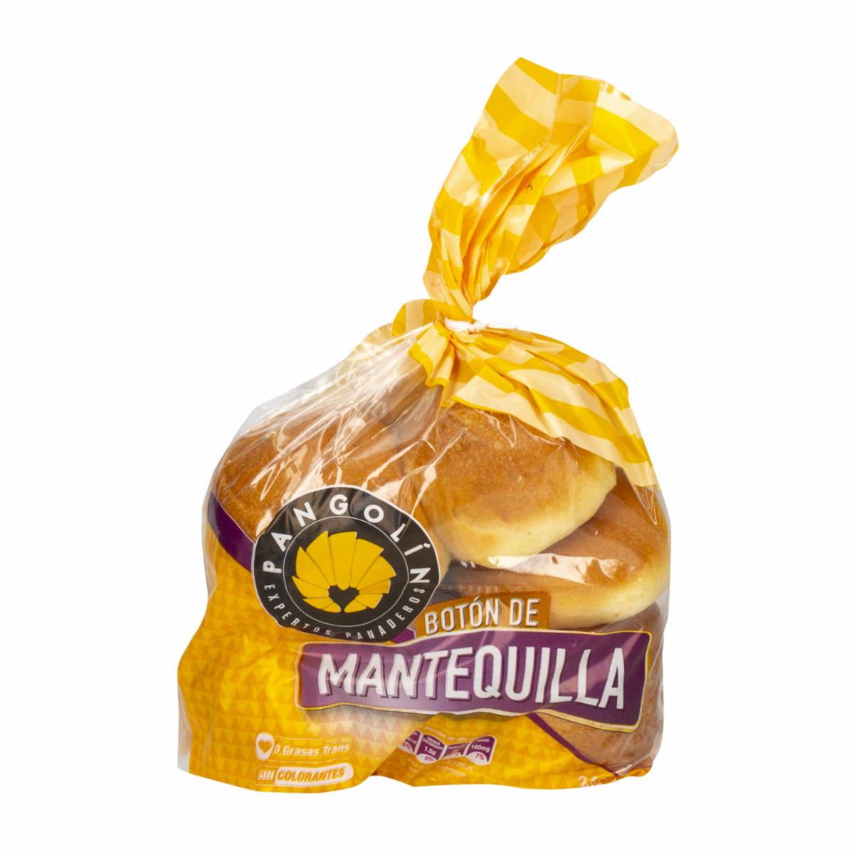 Pan Botón De Mantequilla PANGOLÍN 360 G