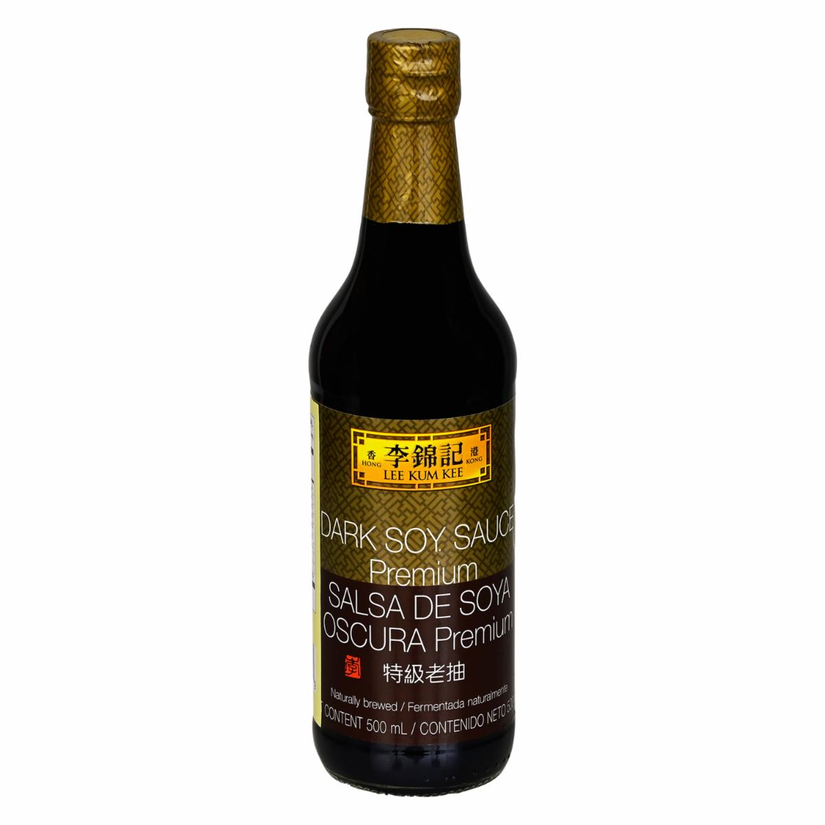 Salsa De Soya Oscura Premium LEE KUM KEE 500 Ml