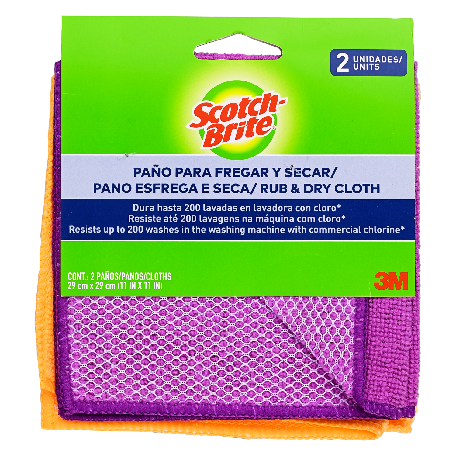 Paño Para Fregar Y Secar SCOTCH-BRITE X 2 Unidades