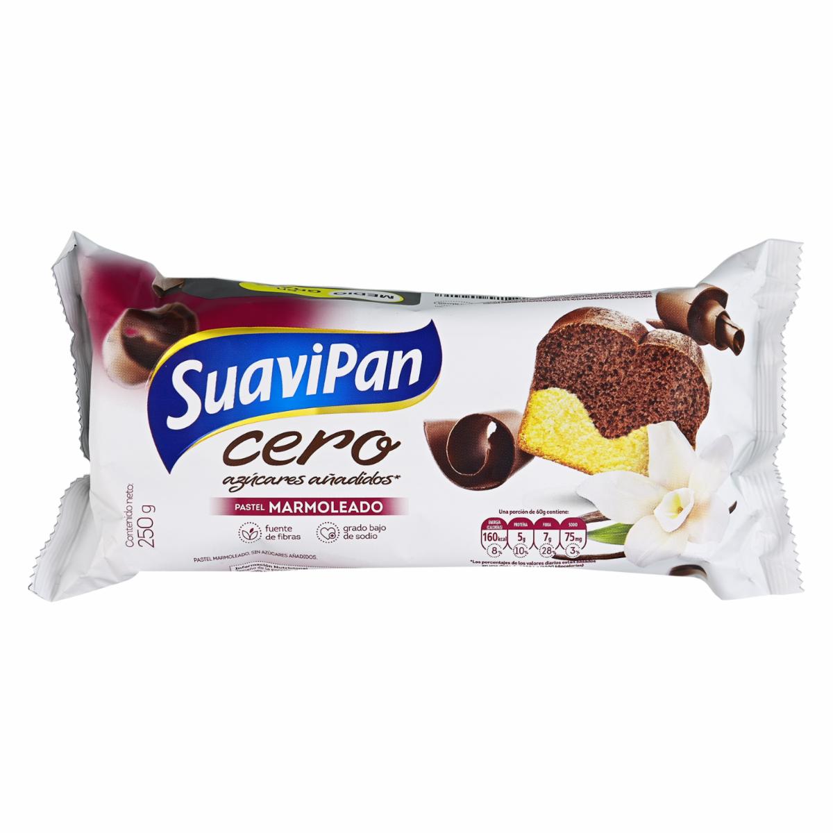 Pastel De Marmoleado Sin Azúcar SUAVIPAN 250 G