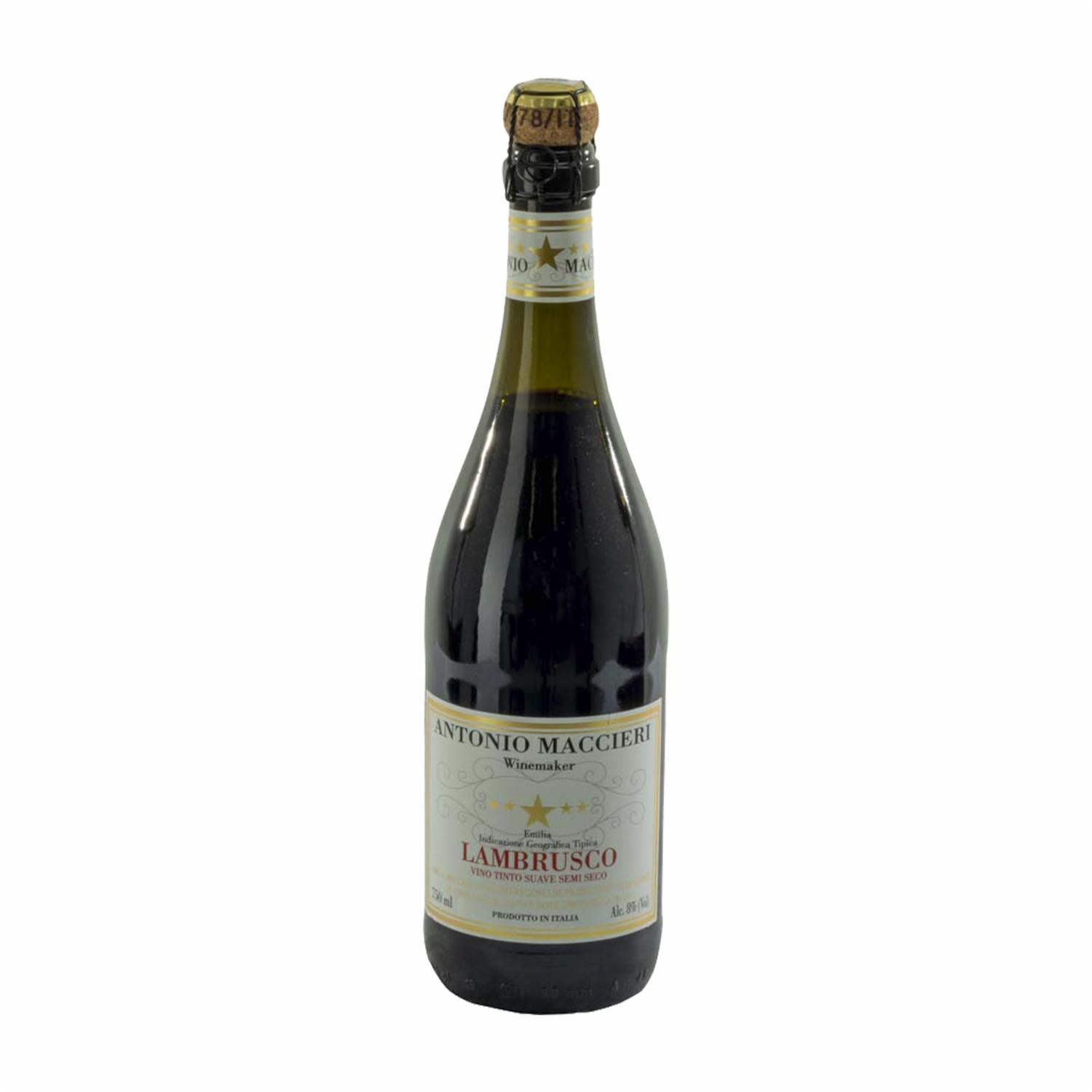Lambrusco Vino Tinto ANTONIO MACCIERI Botella