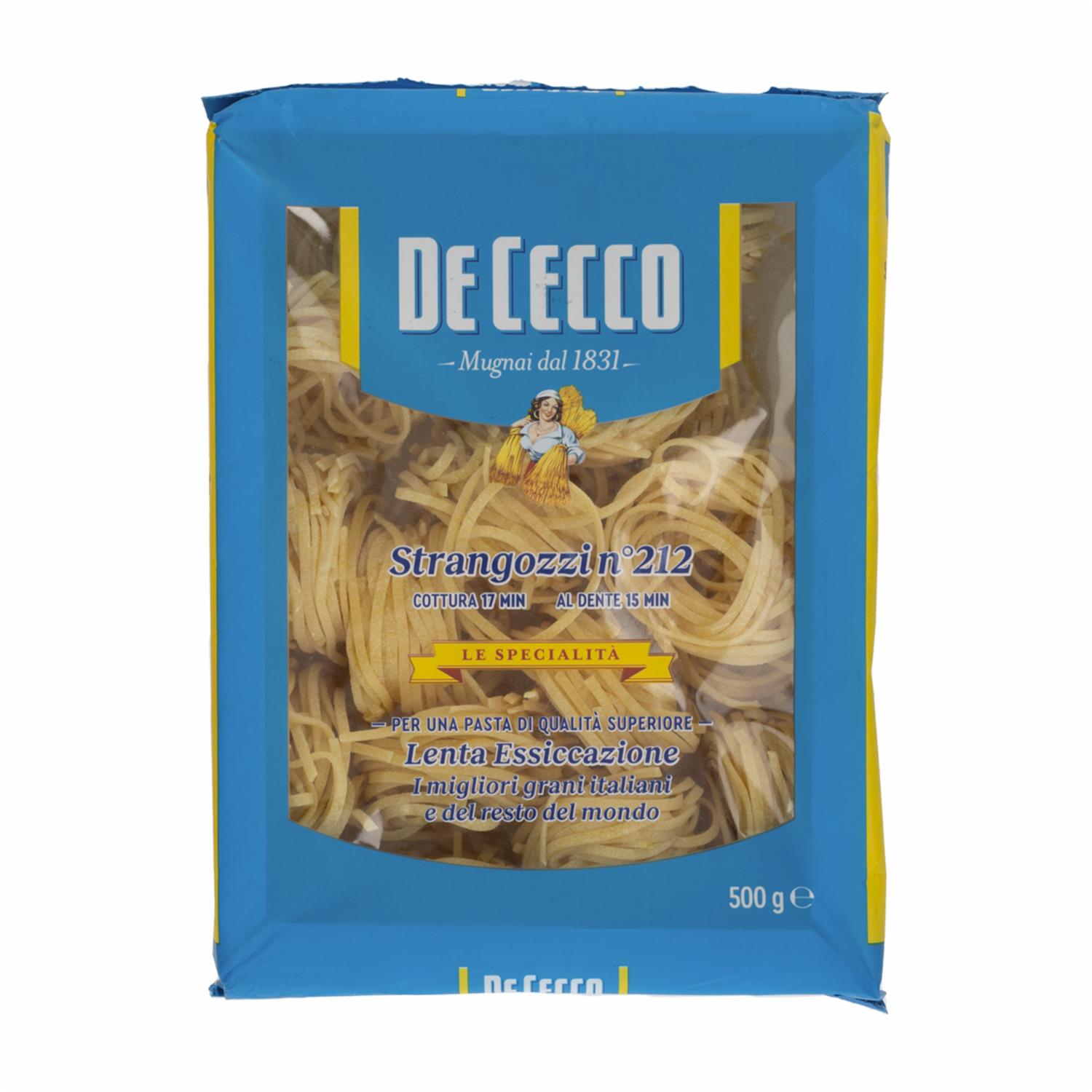 Pasta Sémola Strangozzi DE CECCO 500 G