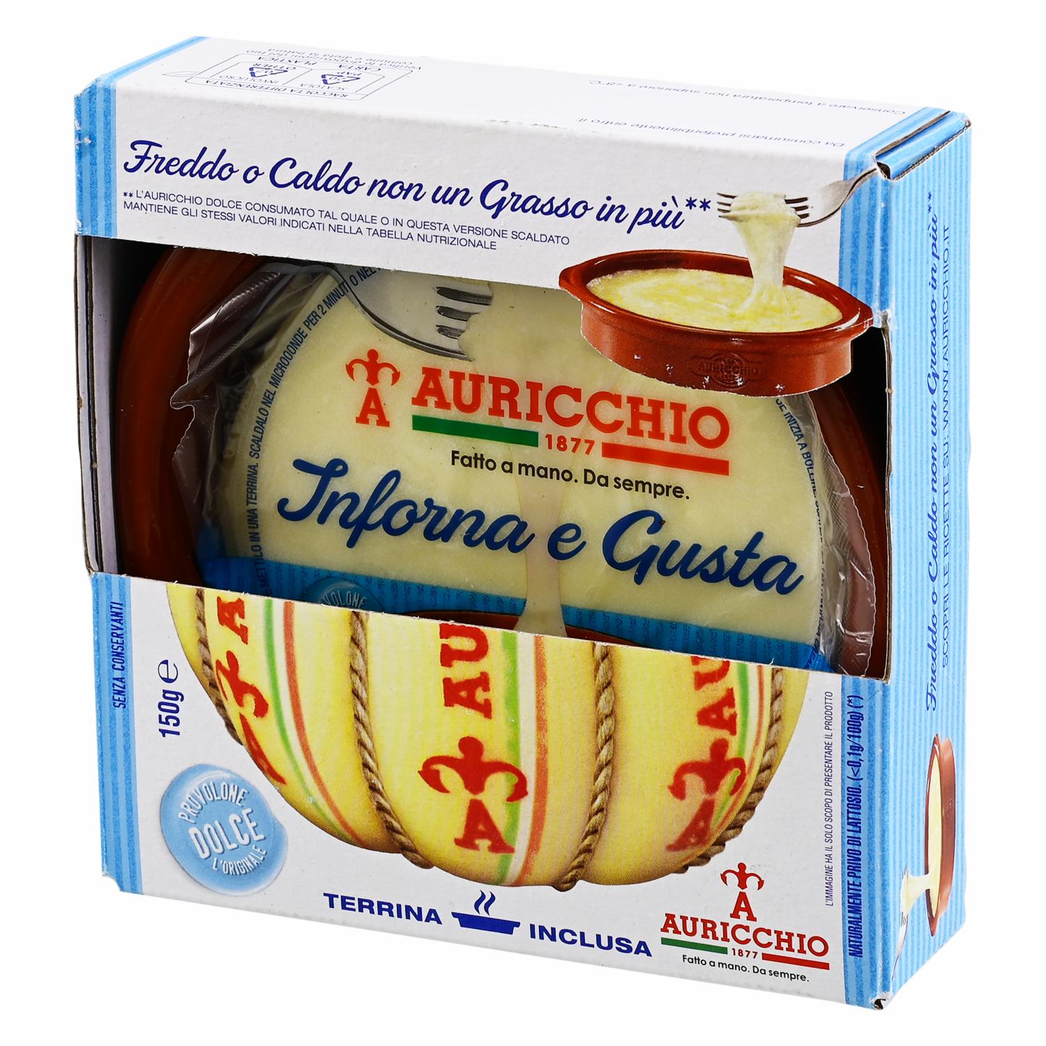 Queso Provolone Clásico Con Tarrina AURICCHIO 150  G