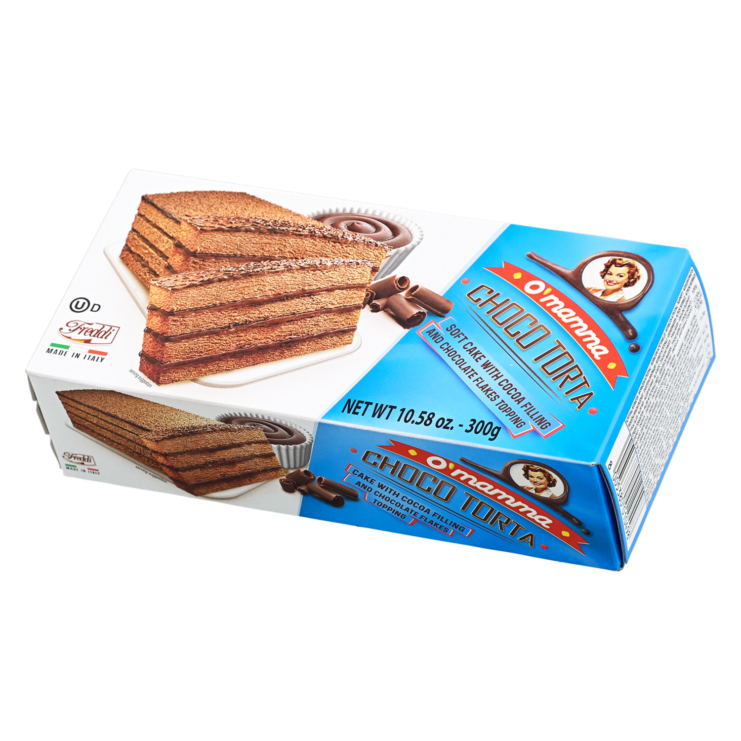 Torta Chocolate Relleno De Cacao O´MAMMA 300 G