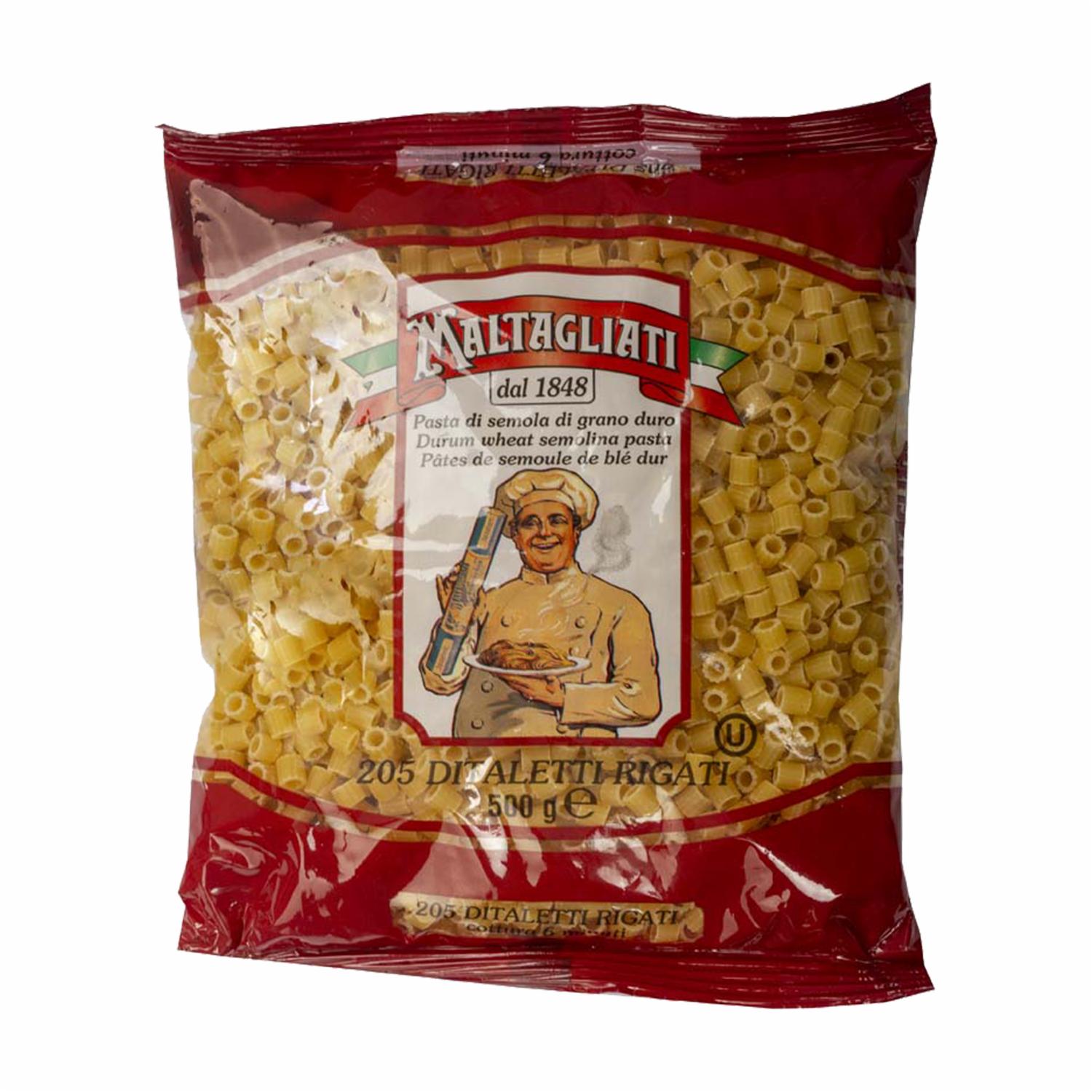 Pasta De Fideo Ditaletti Rigati MALTAGLIATI 500 g