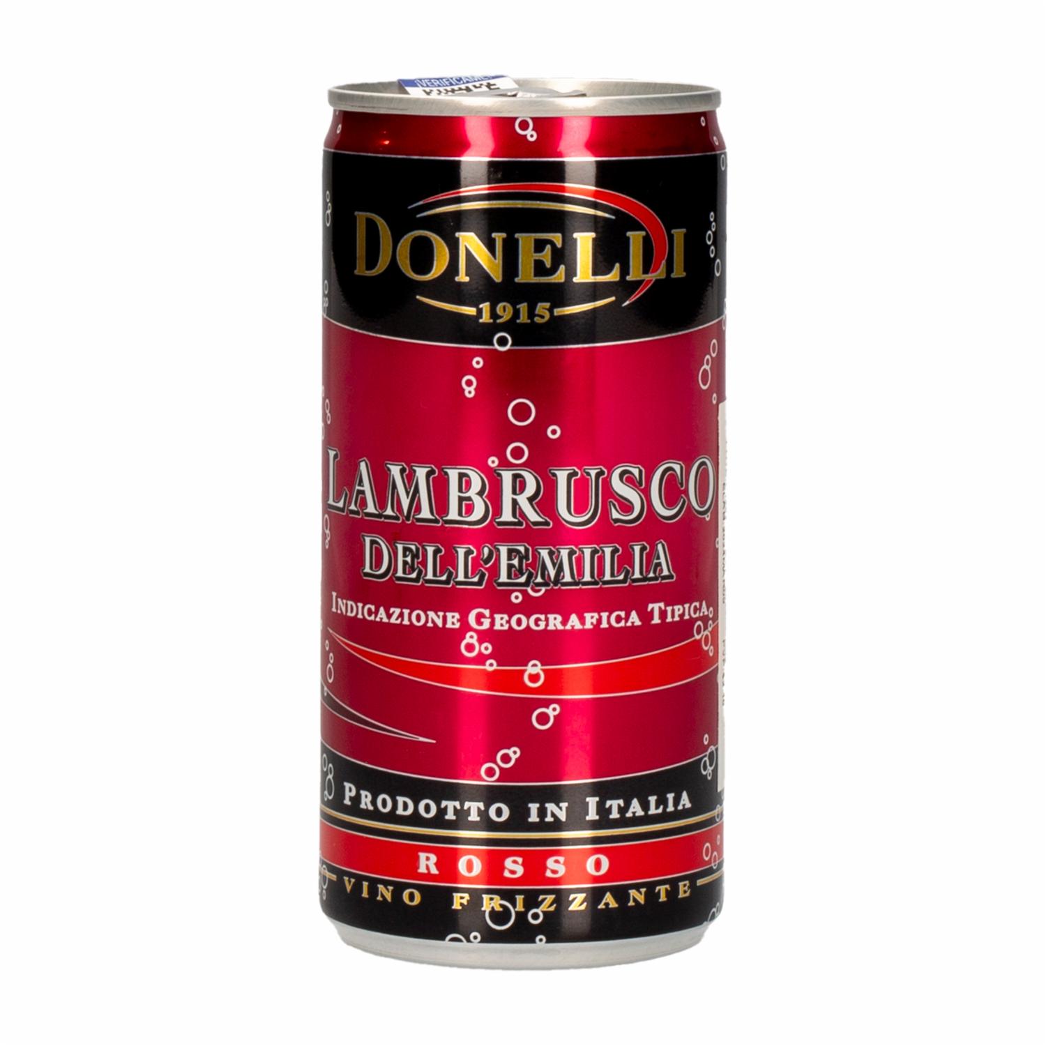 Vino Espumante Frizante Italiano En Lata Donelli 200 Ml