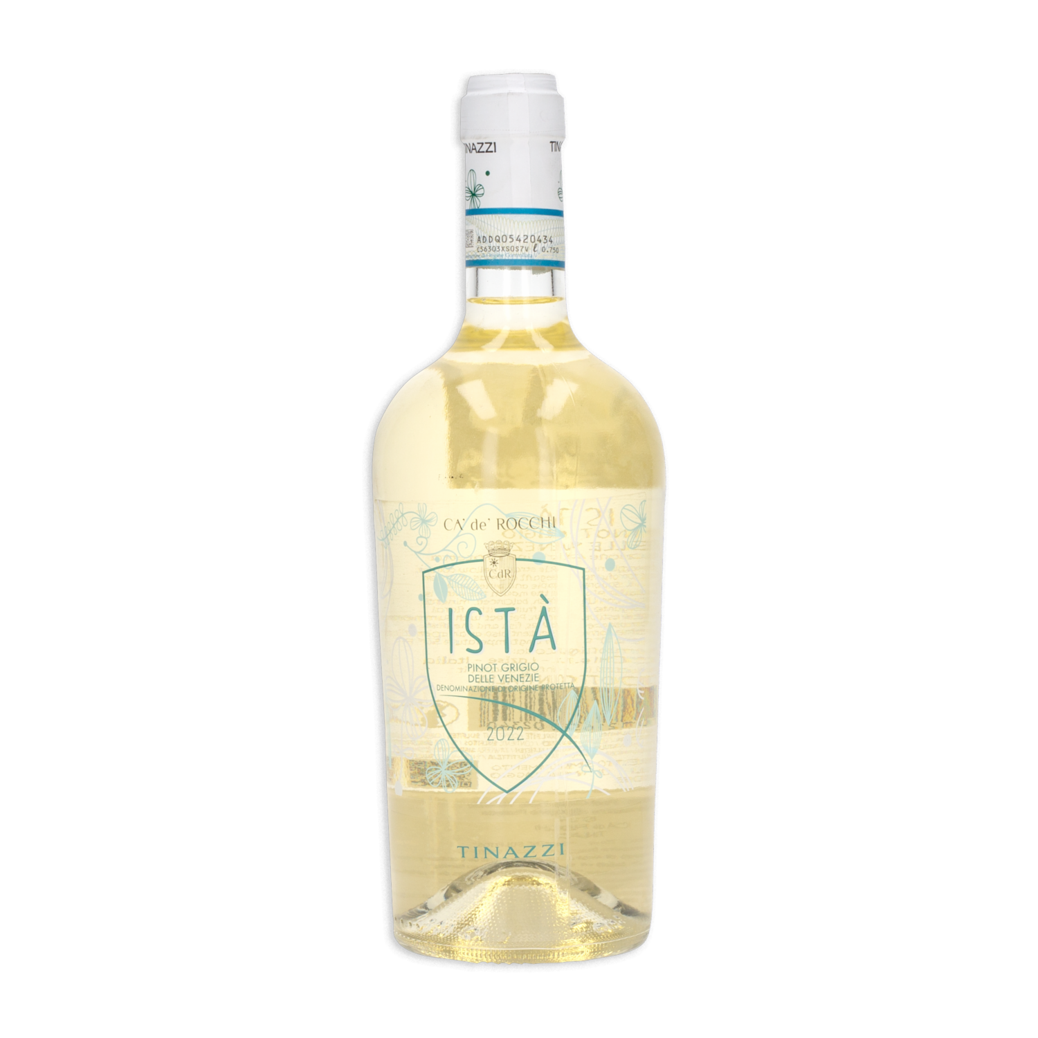 Vino Blanco Ista Pinot TINAZZI 750 Ml