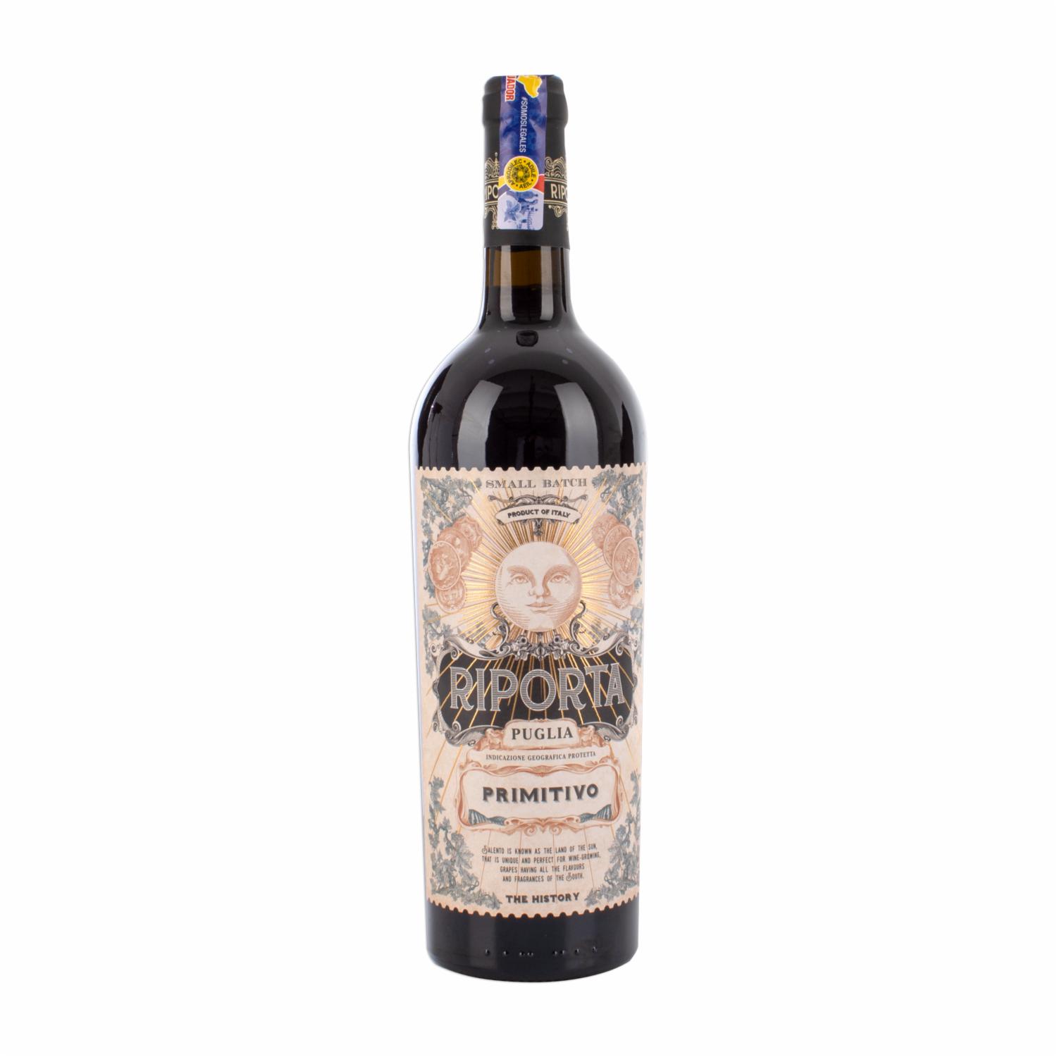 Vino Tinto Primitivo Riporta 750 Ml