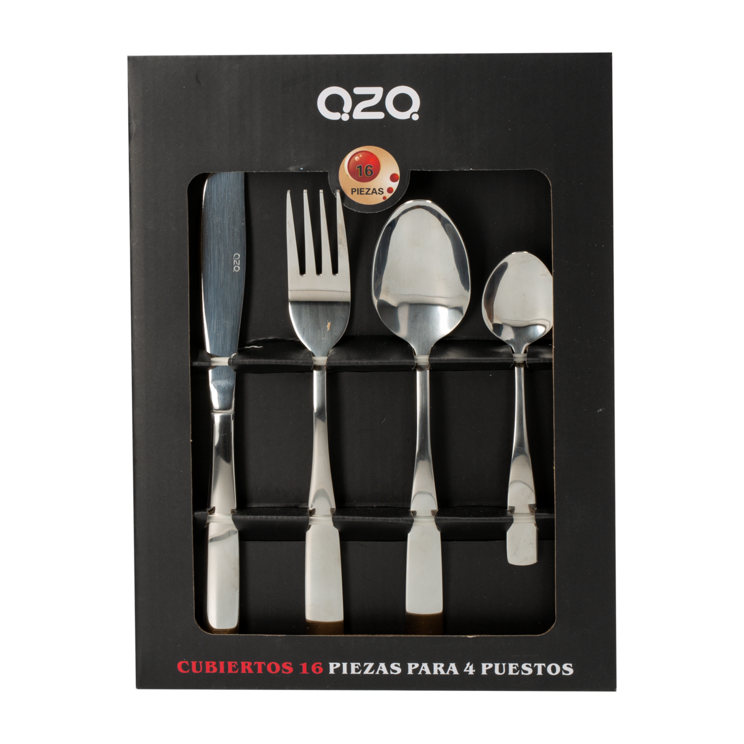 Juego De Cubiertos Para 4 Puestos QZQ 16 Piezas
