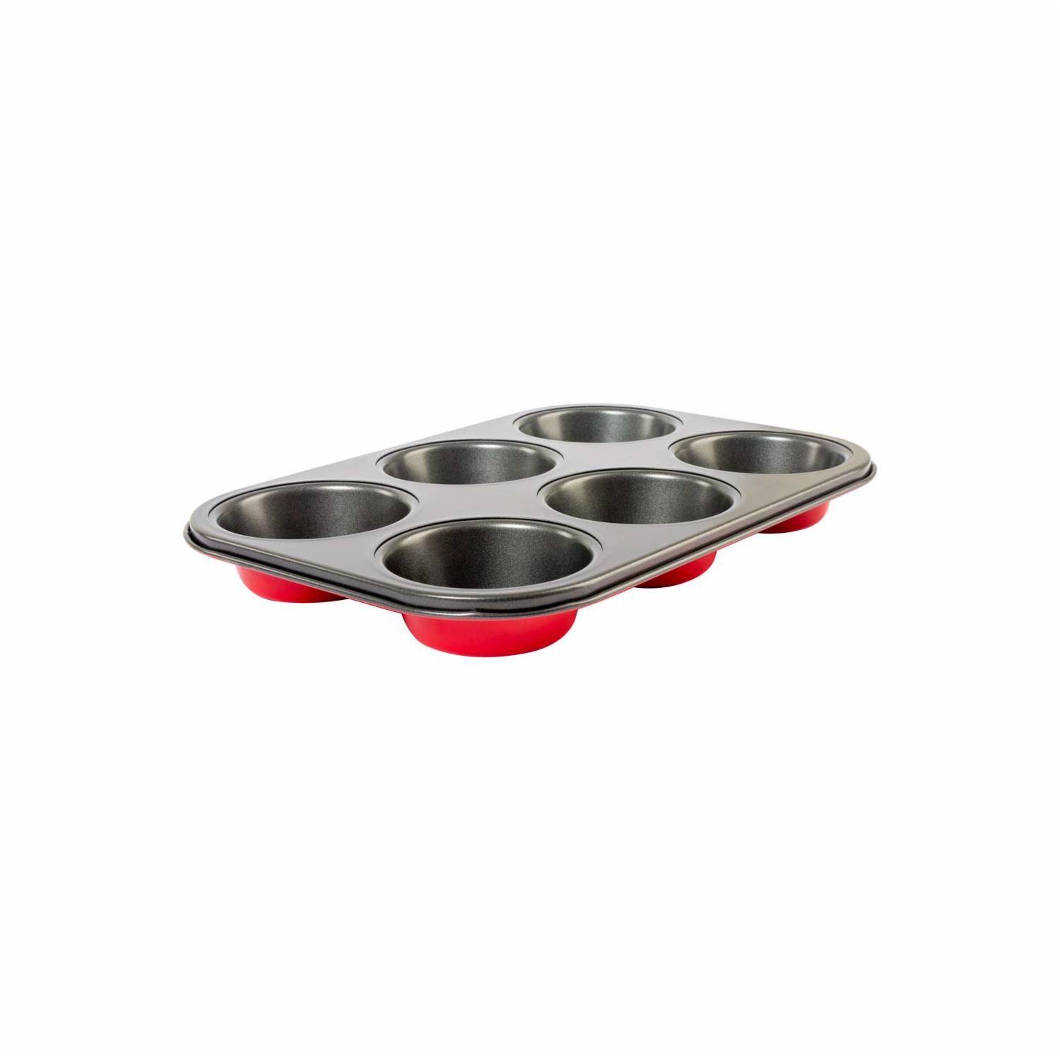 Molde 6 Muffins Rojo RL INDUSTRY Unidad