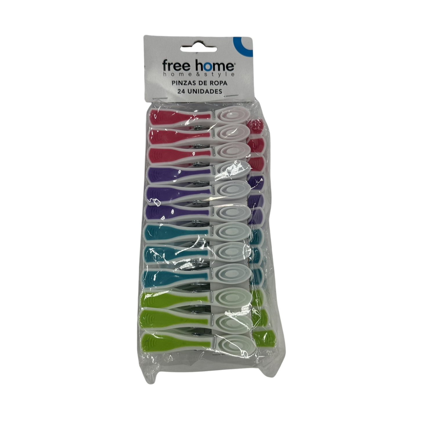 Pinza Para Ropa Colores Ergo FREE HOME Unidad
