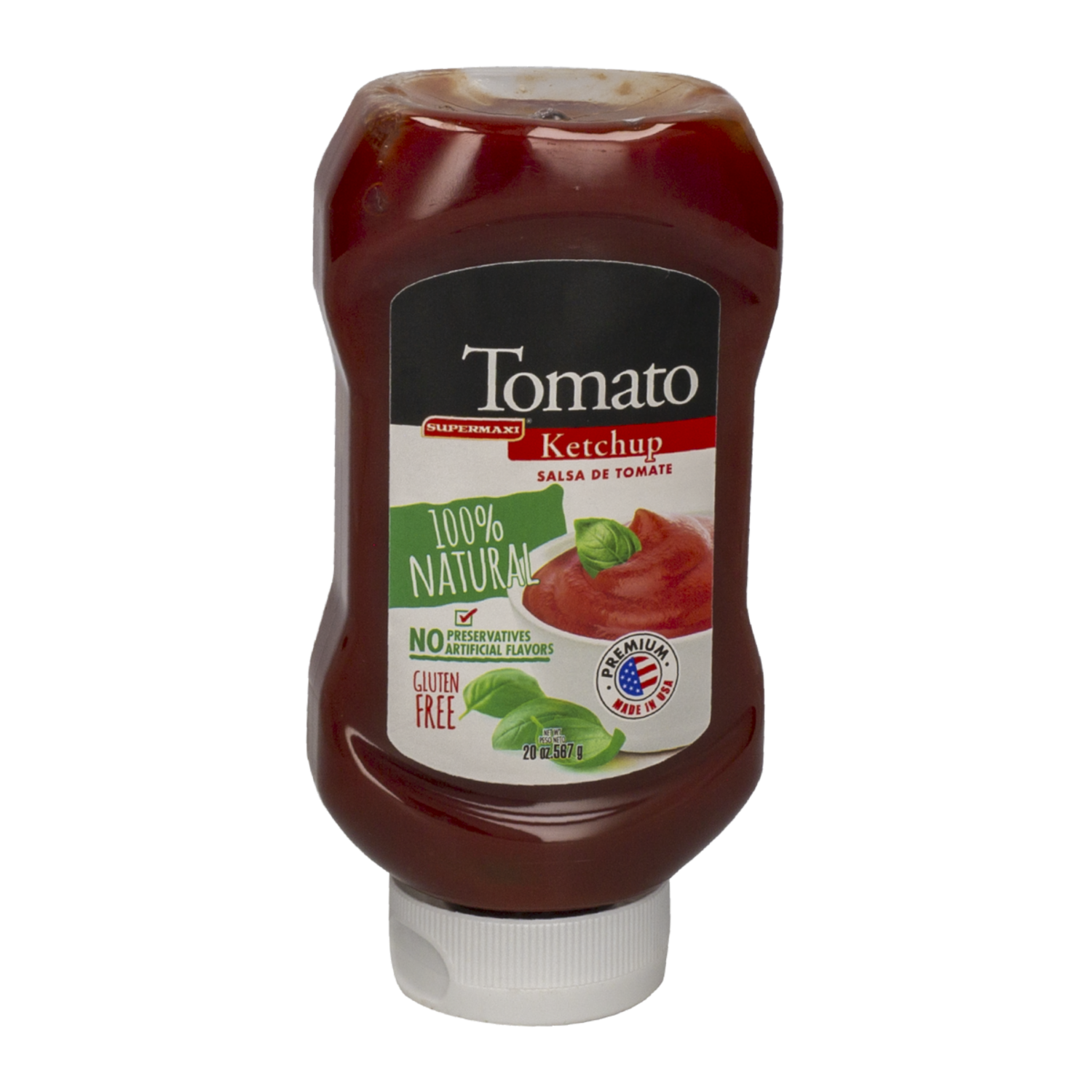 Salsa De Tomate Premium – Libre de Gluten SUPERMAXI 567 G