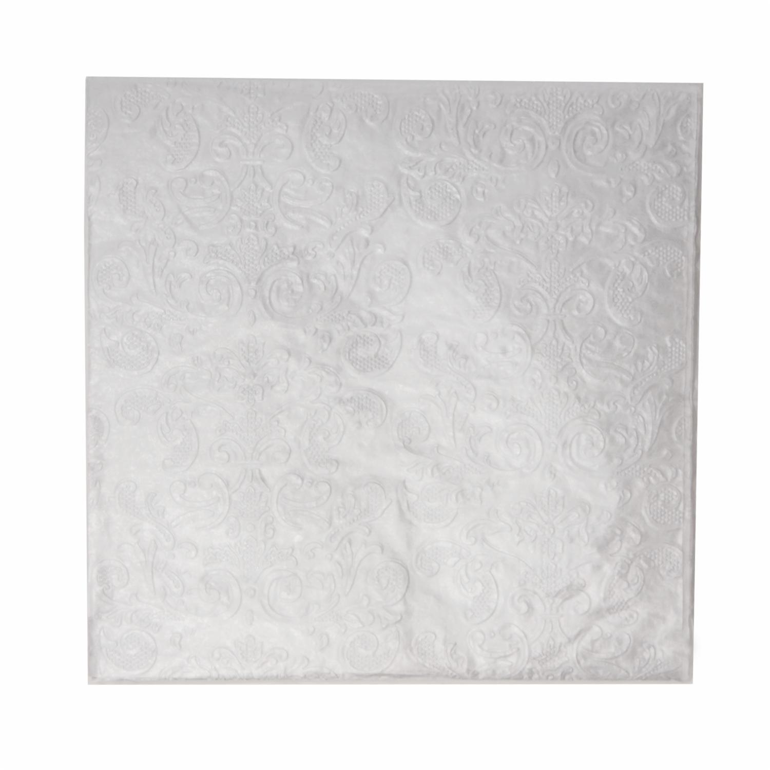 Servilleta Cofrada Plateada 33 x 33 cm DFHO 20 Unidades