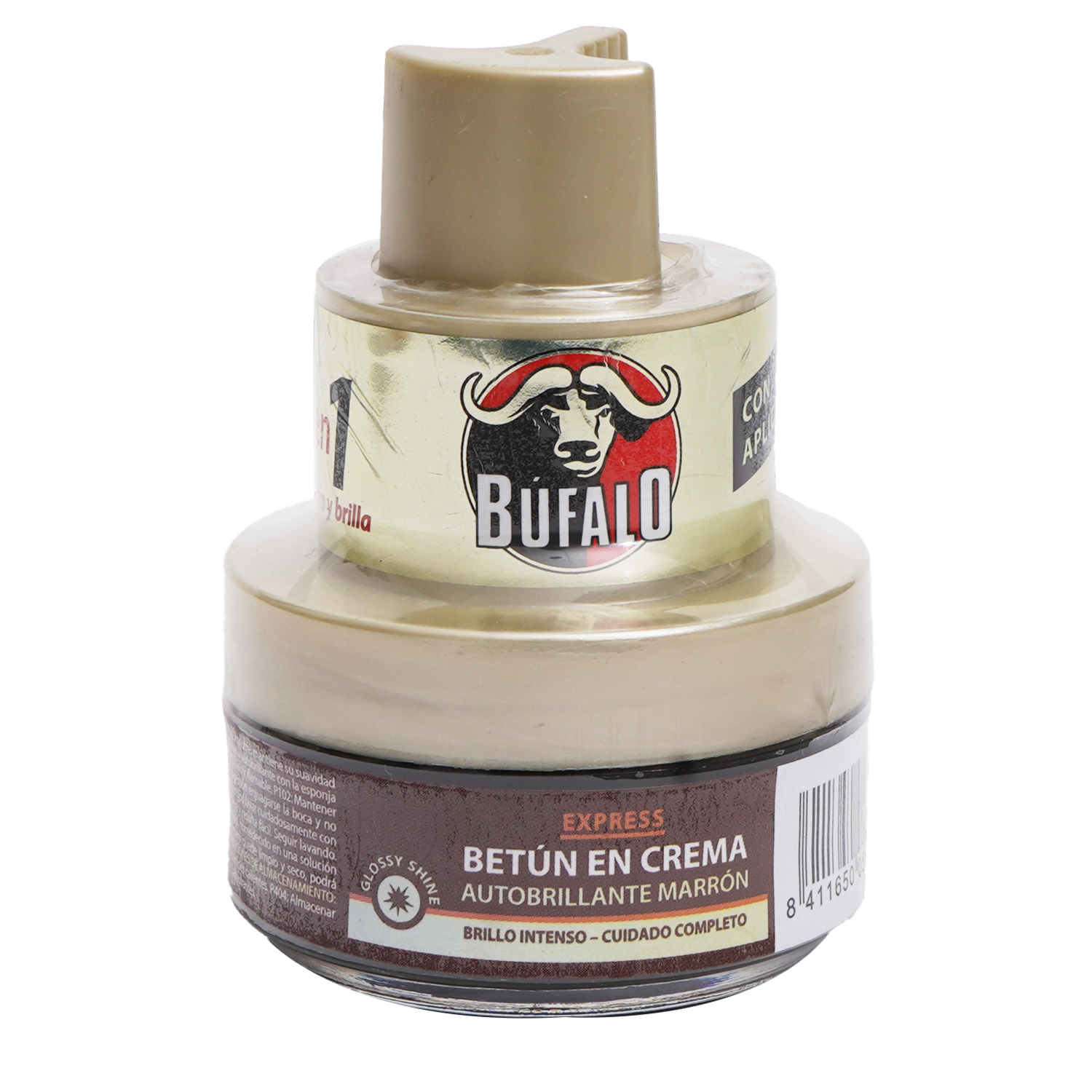 Betún En Crema Autobrillante Marrón BÚFALO 39 G