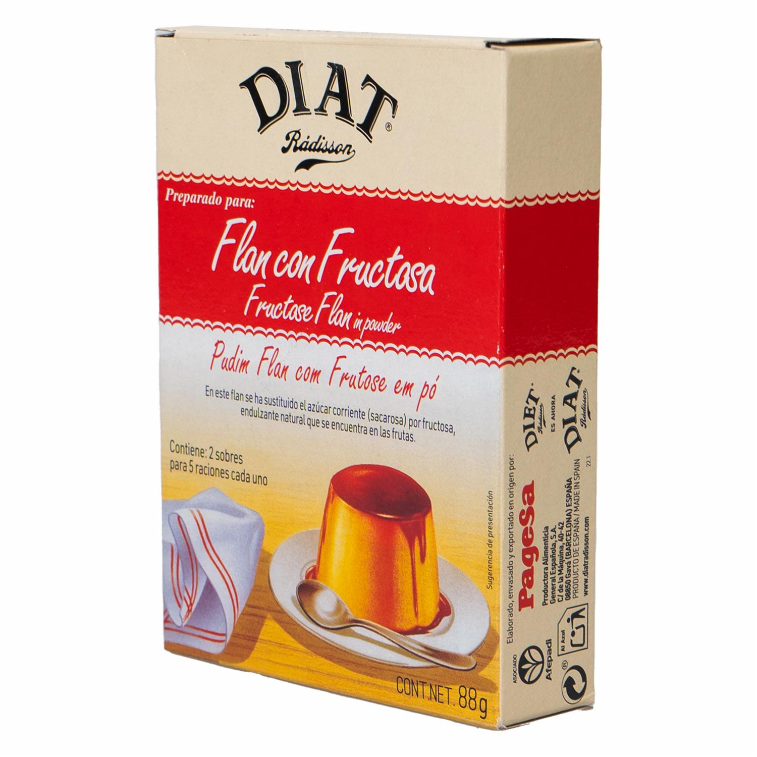 Flan Con Fructosa DIAT 88 G