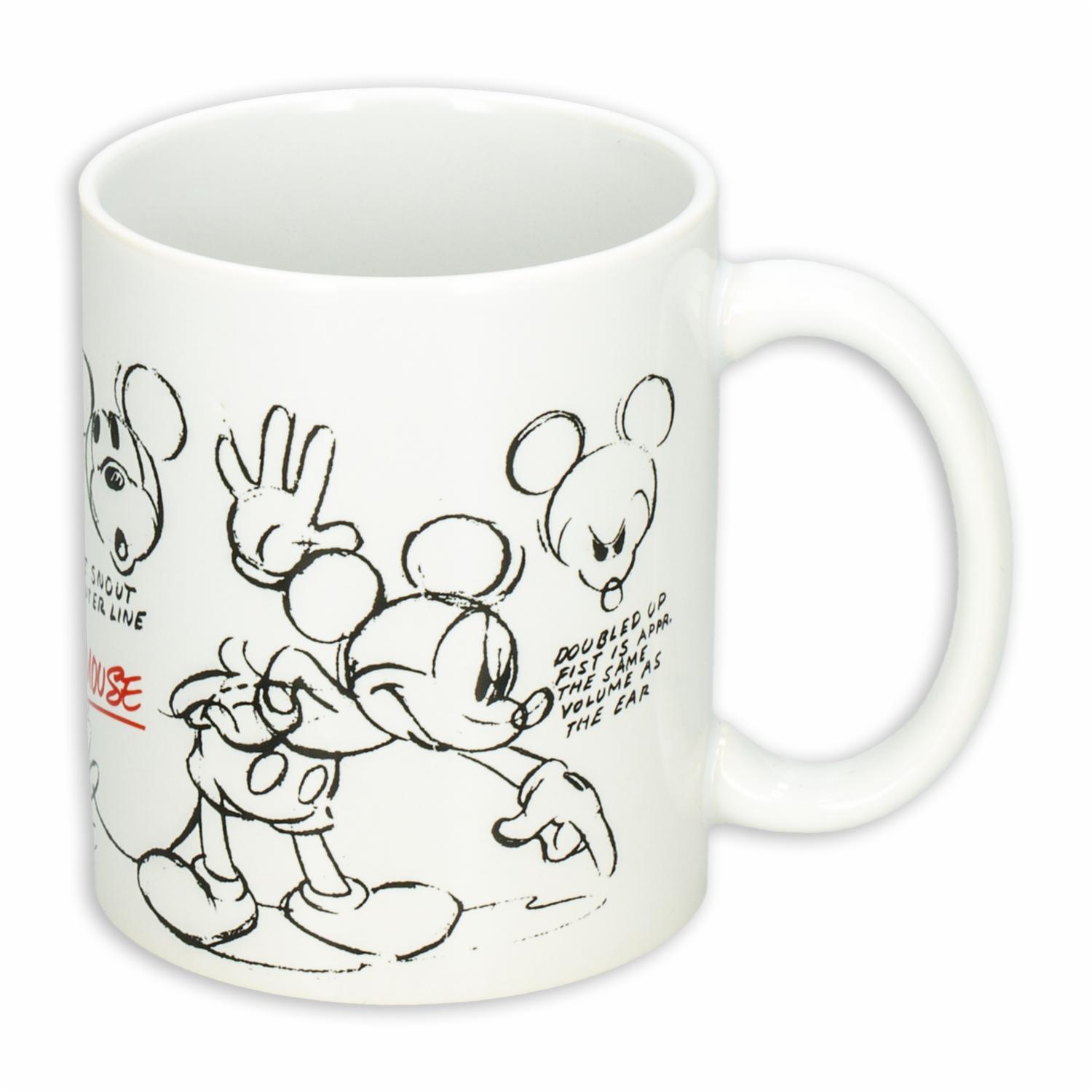 Jarro De Cerámica Diseño Mickey Mouse Vintage STOR 11 Onzas