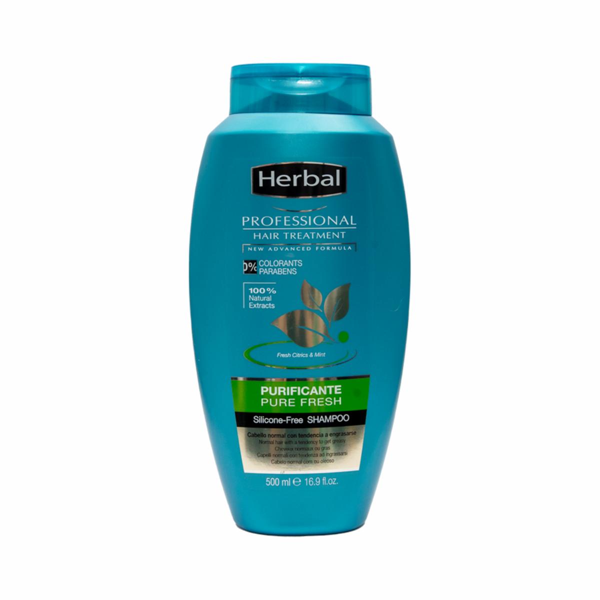 Shampoo De Cabello Purificante HERBAL 500 Ml