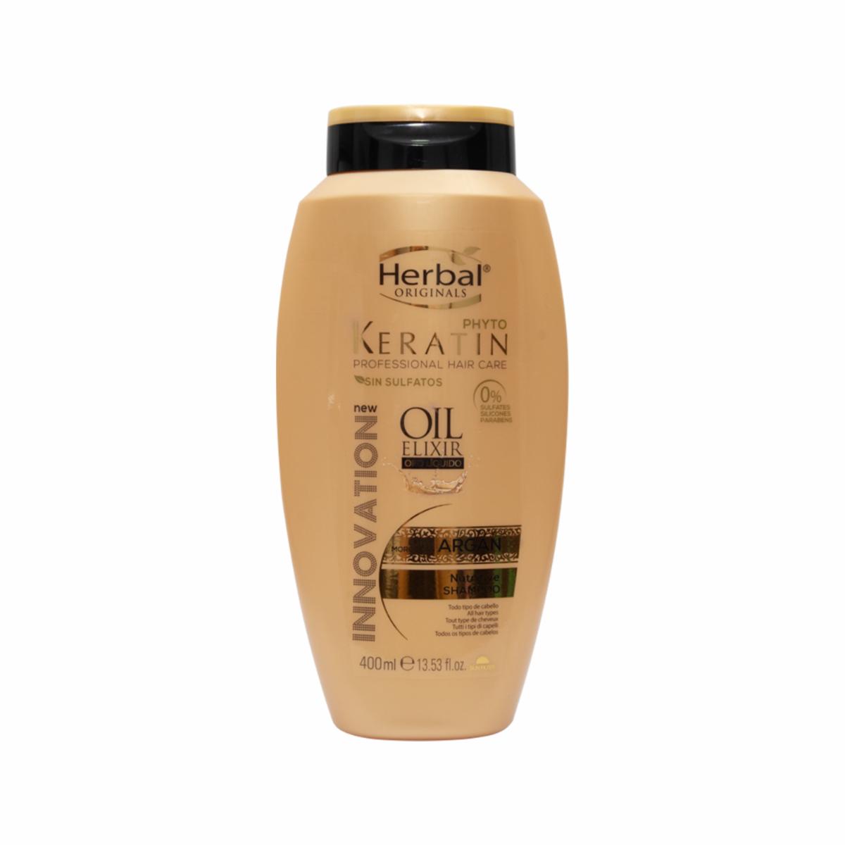 Shampoo De Cabello Liso Y Sedoso HERBAL 400 Ml