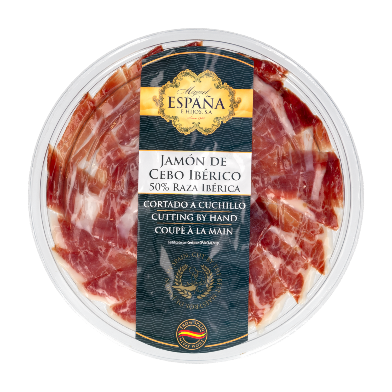 Jamón De Cebo Ibérico MIGUEL ESPAÑA E HIJOS 90 G