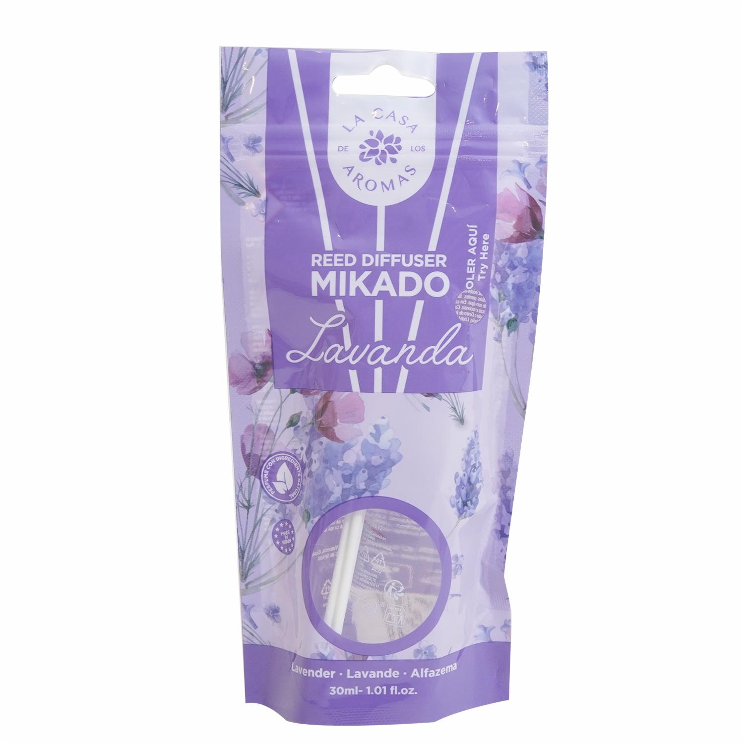 Ambientador Mikado Bambú Reed Lavanda LA CASA DE LOS AROMAS 30 Ml